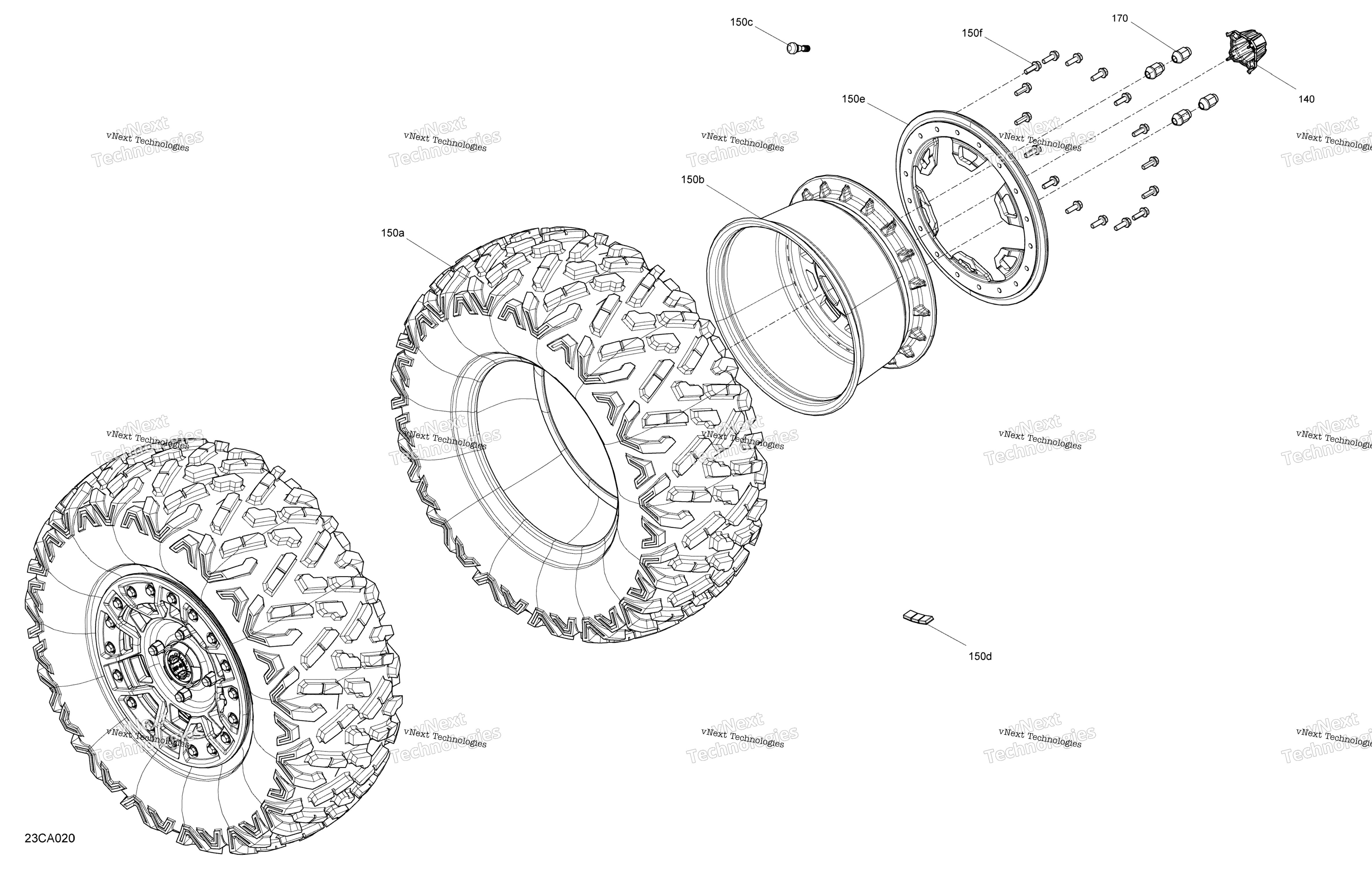 Привод - Rear Wheels - Xds