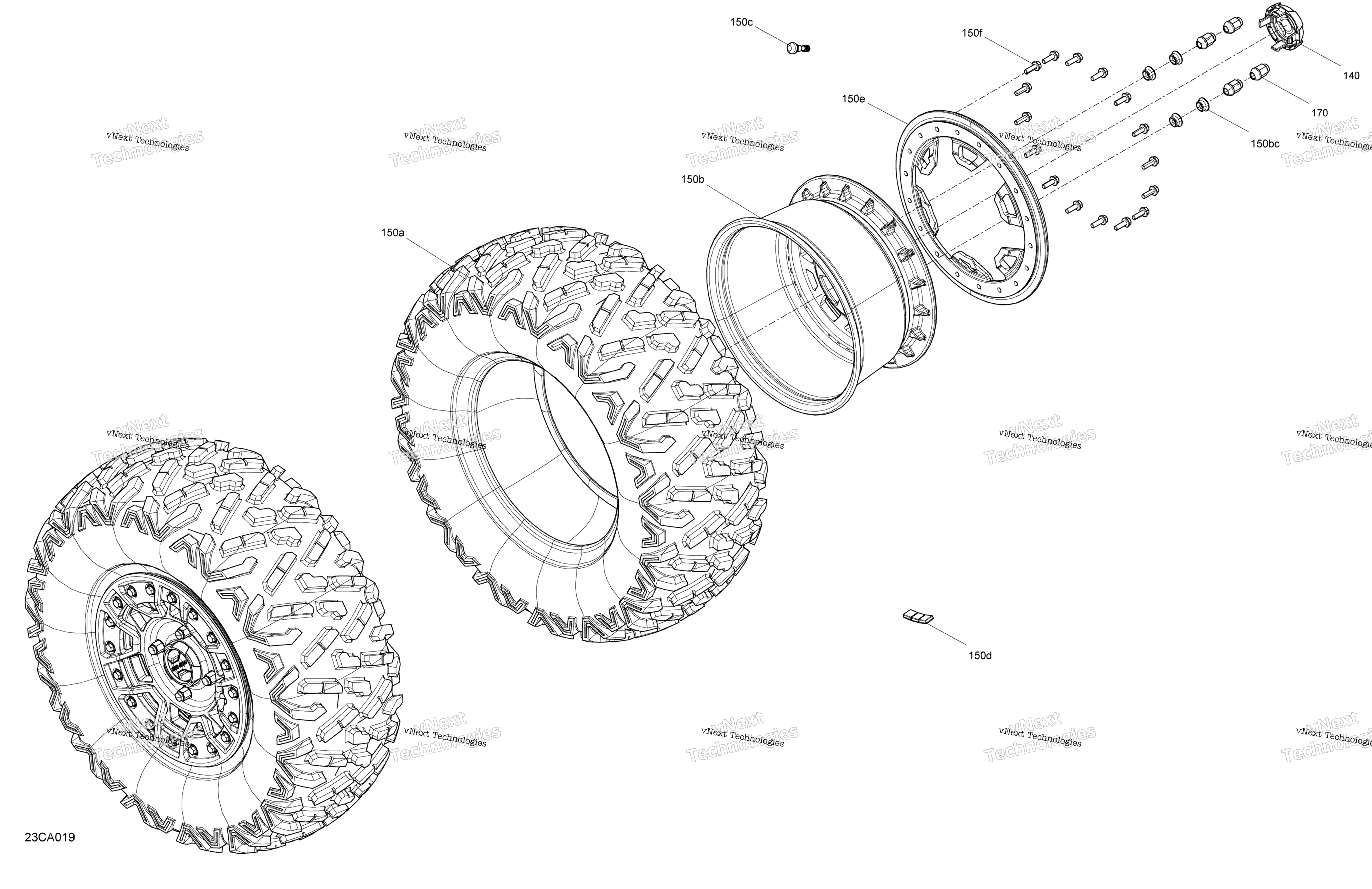 Привод - Rear Wheels - Xrs
