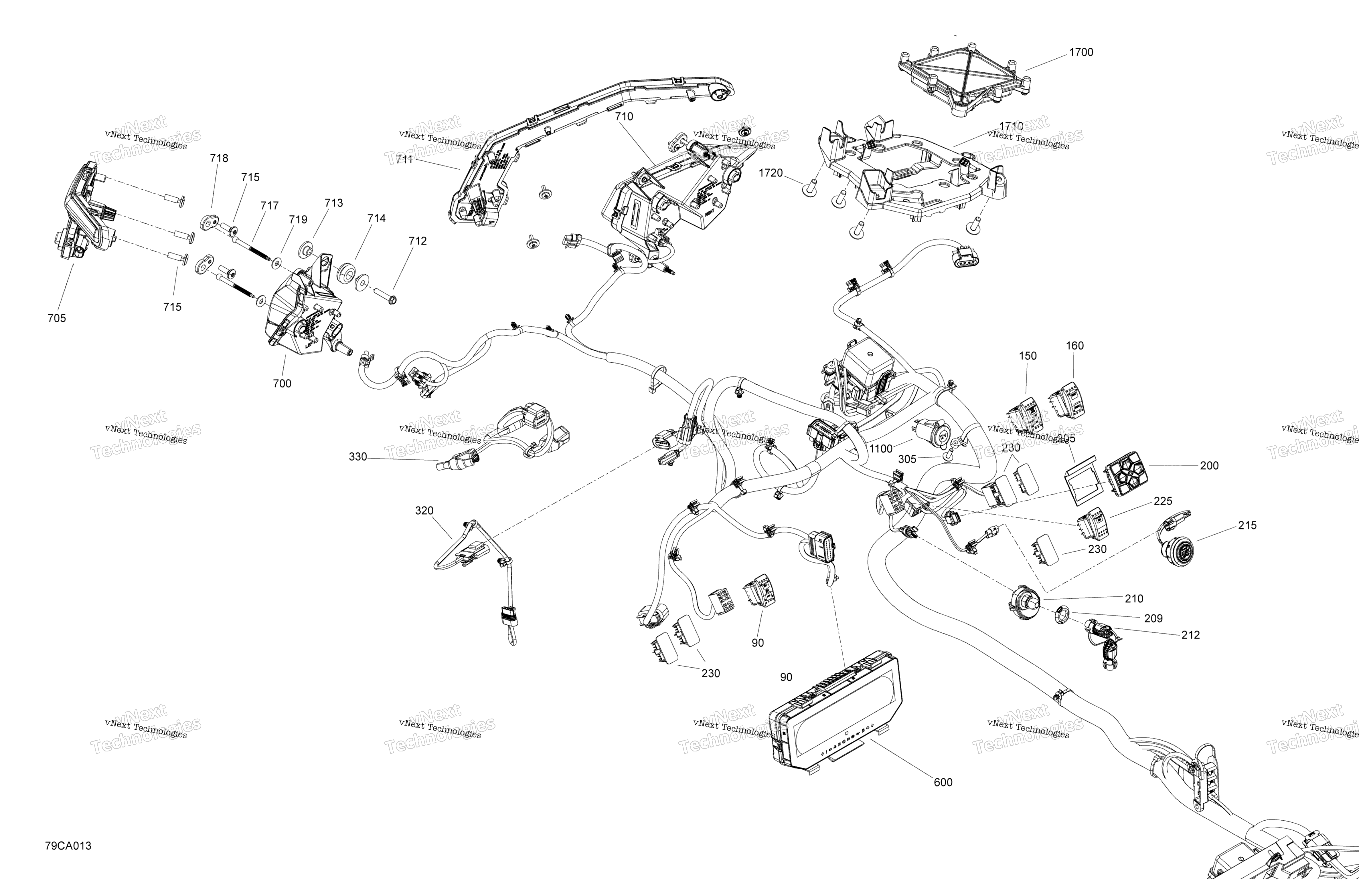 Электрооборудование - Front Section