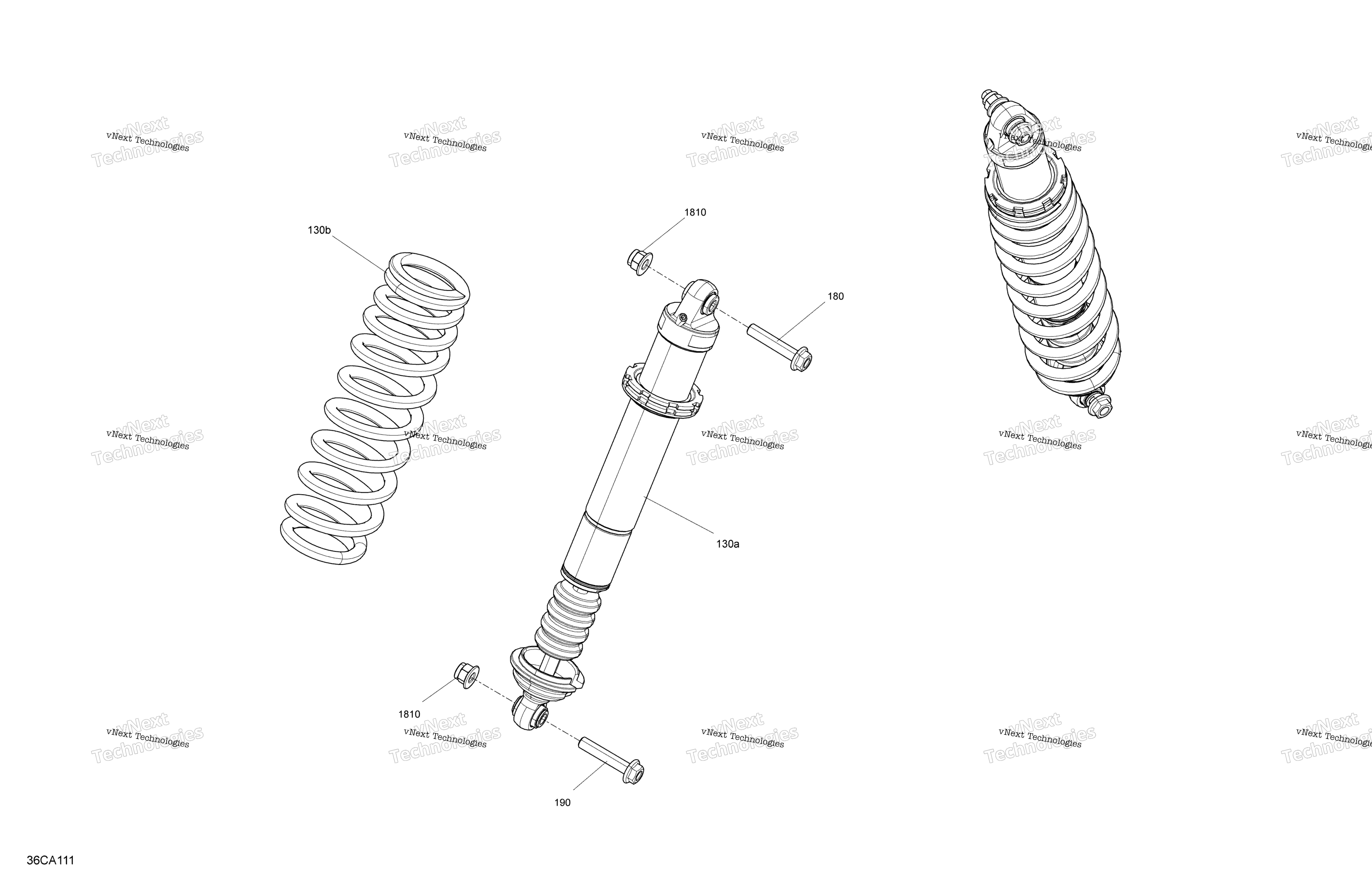 Подвеска - Rear Shocks - Base