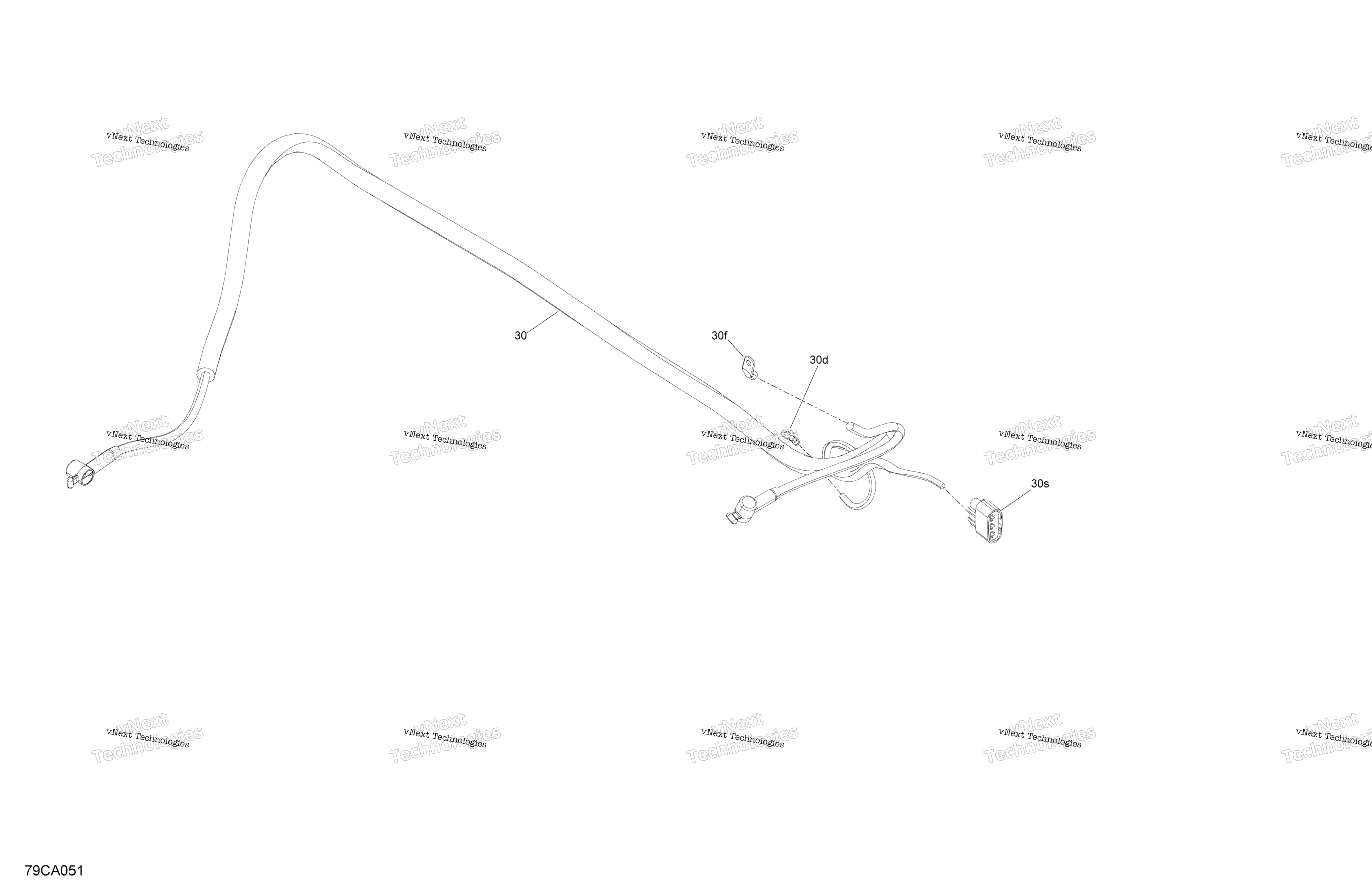 Электрооборудование - Wiring Harness Starter