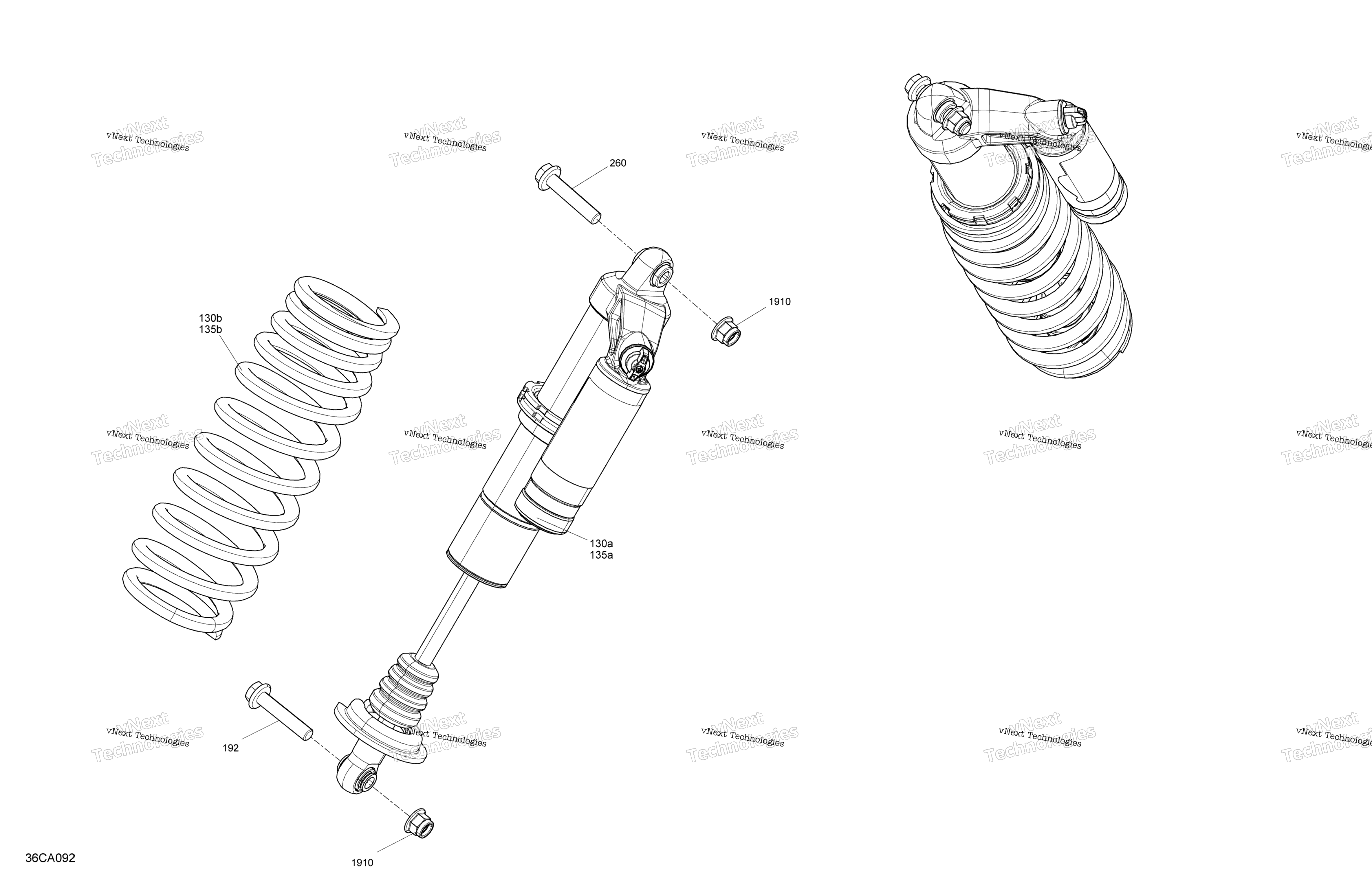 Подвеска - Front Shocks - Xmr