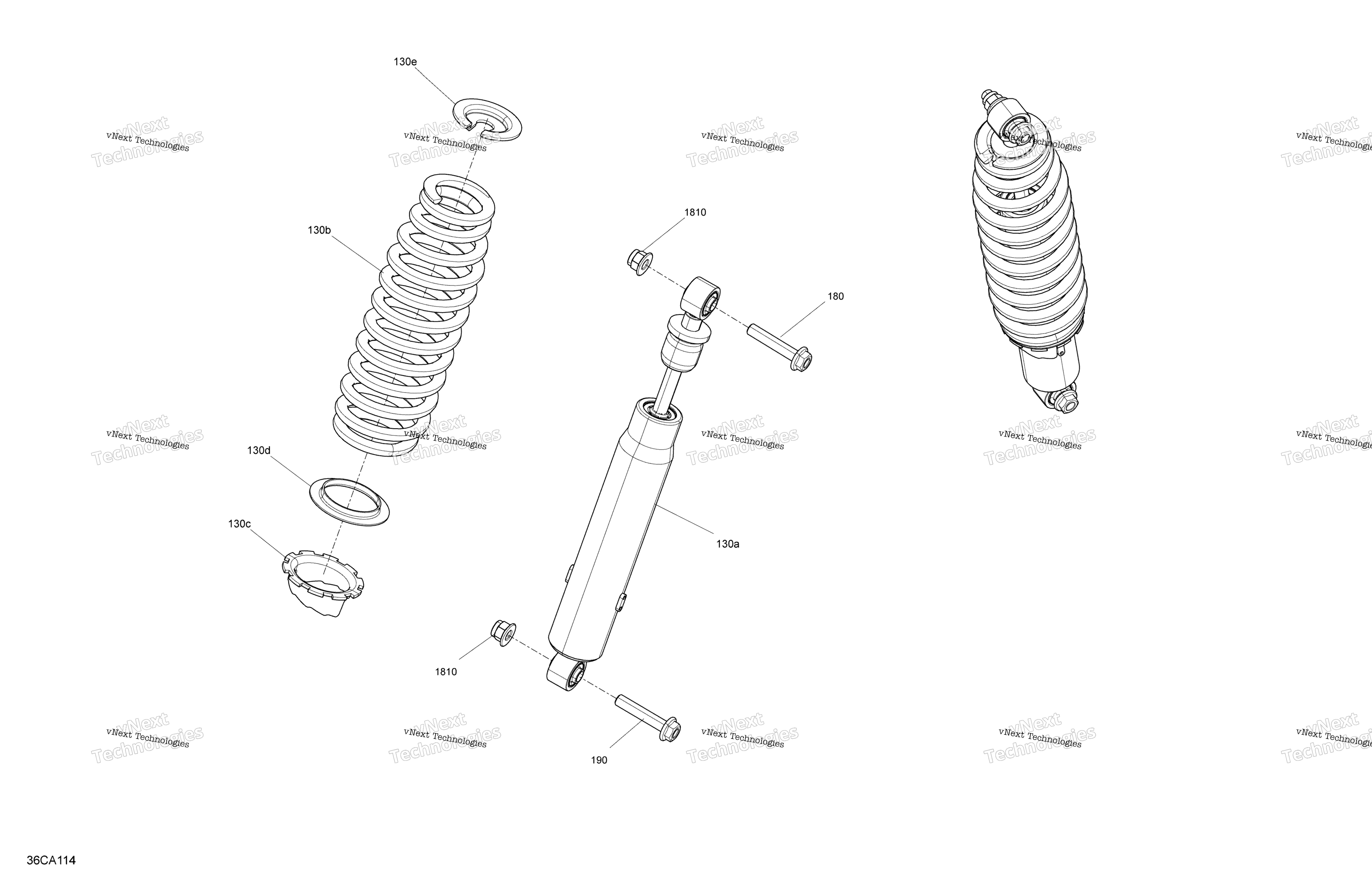 Подвеска - Rear Shocks - Base