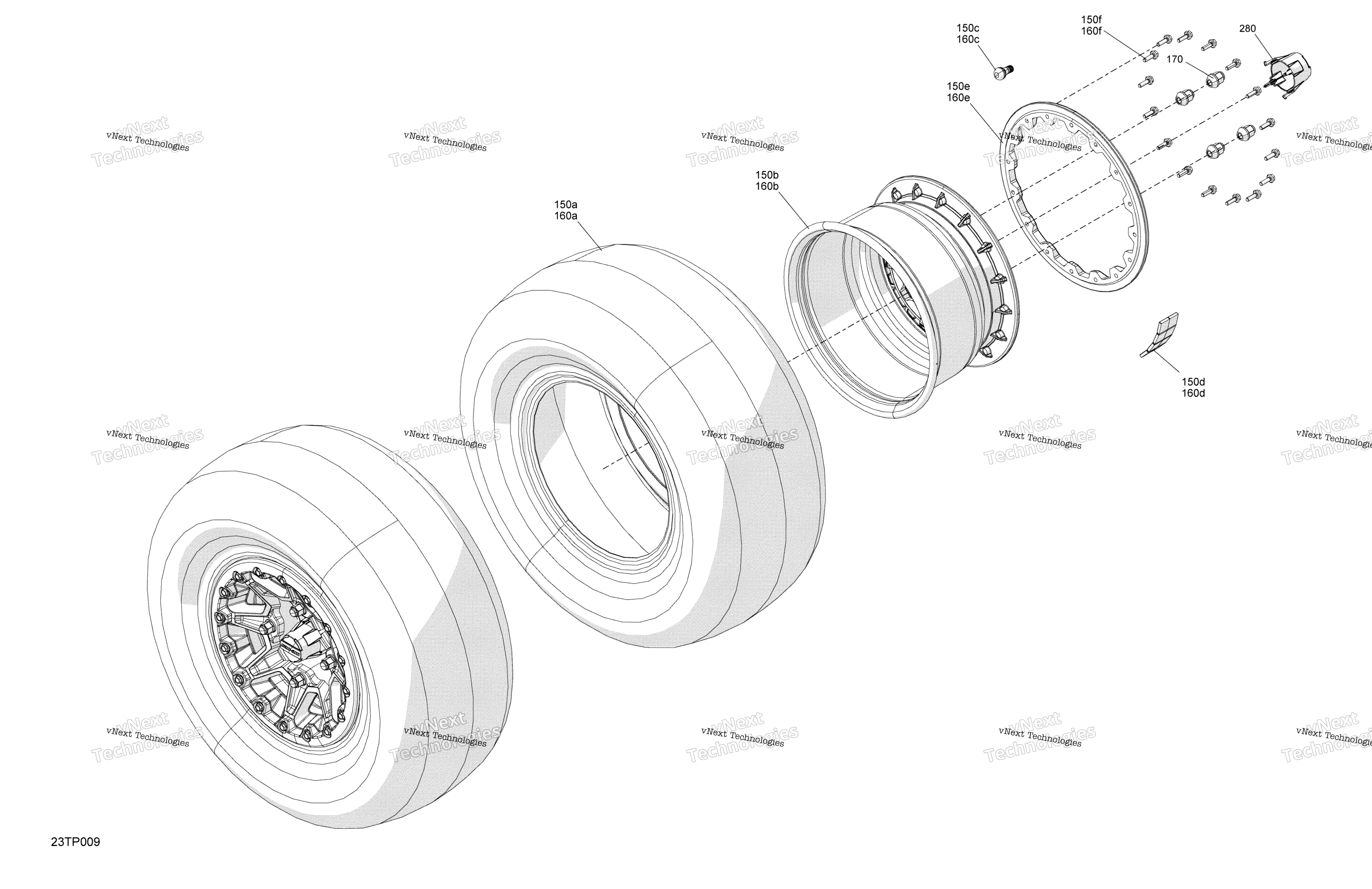 Привод - Rear Wheels - Xtp - Except Europe