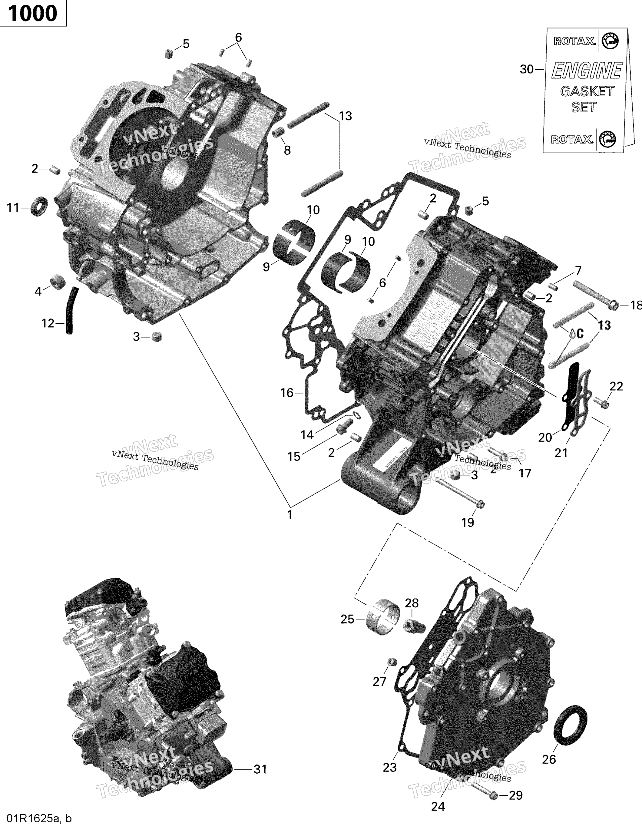 Картер - 1000R Efi (Xmr)
