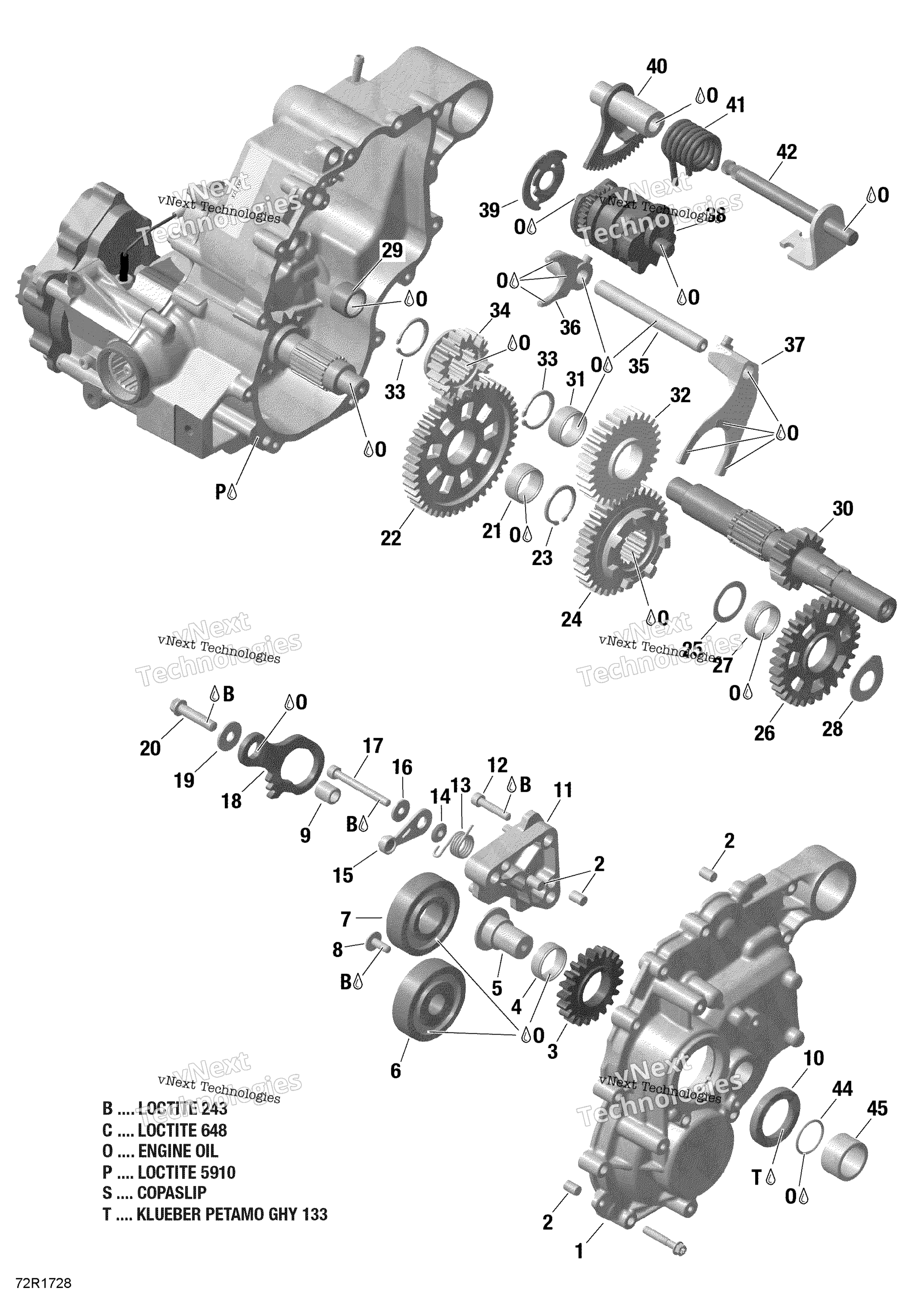 Передача Box And Components - 570 Efi
