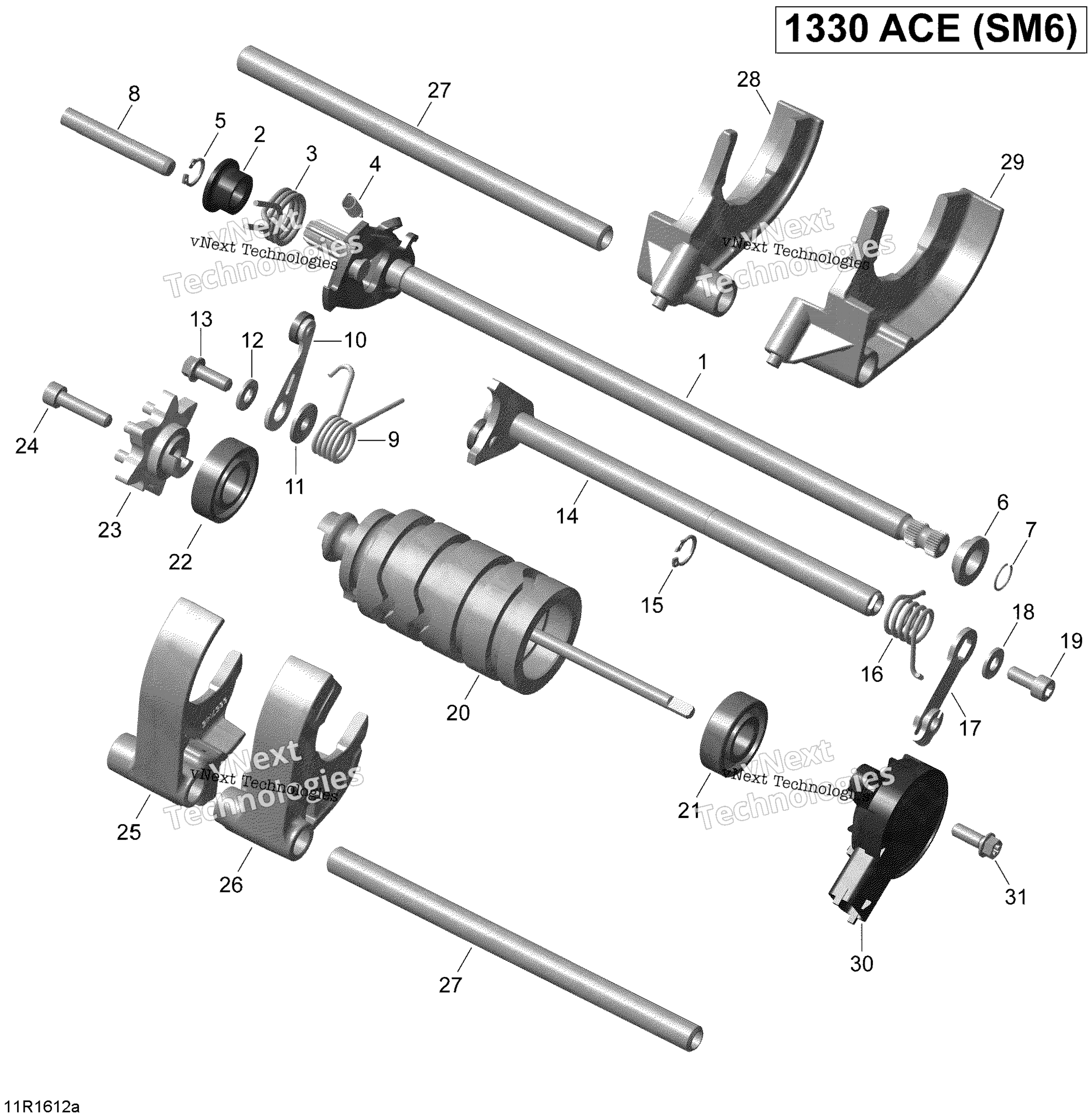 Shifting System Sm6