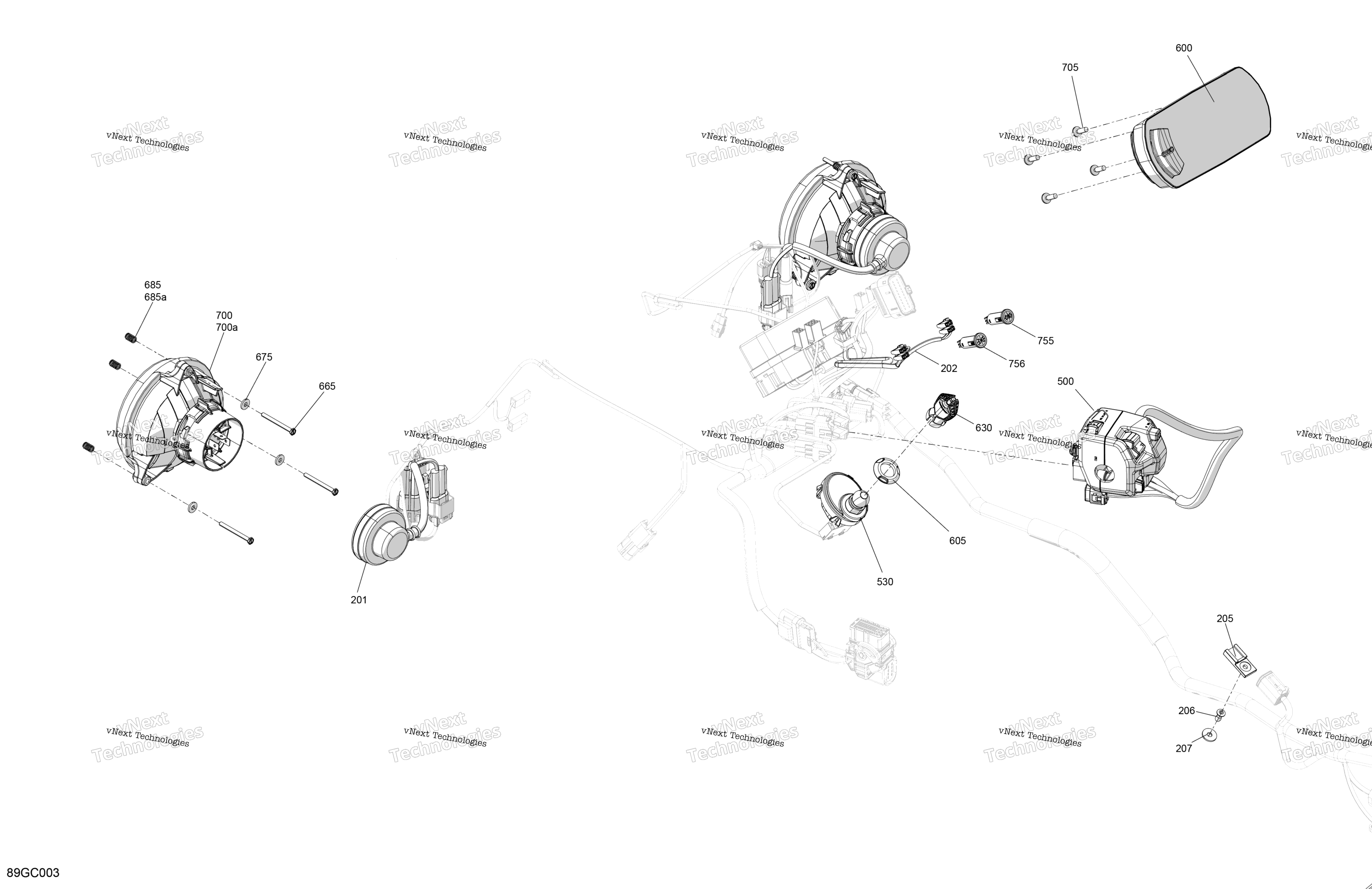 Электрооборудование - Front Section