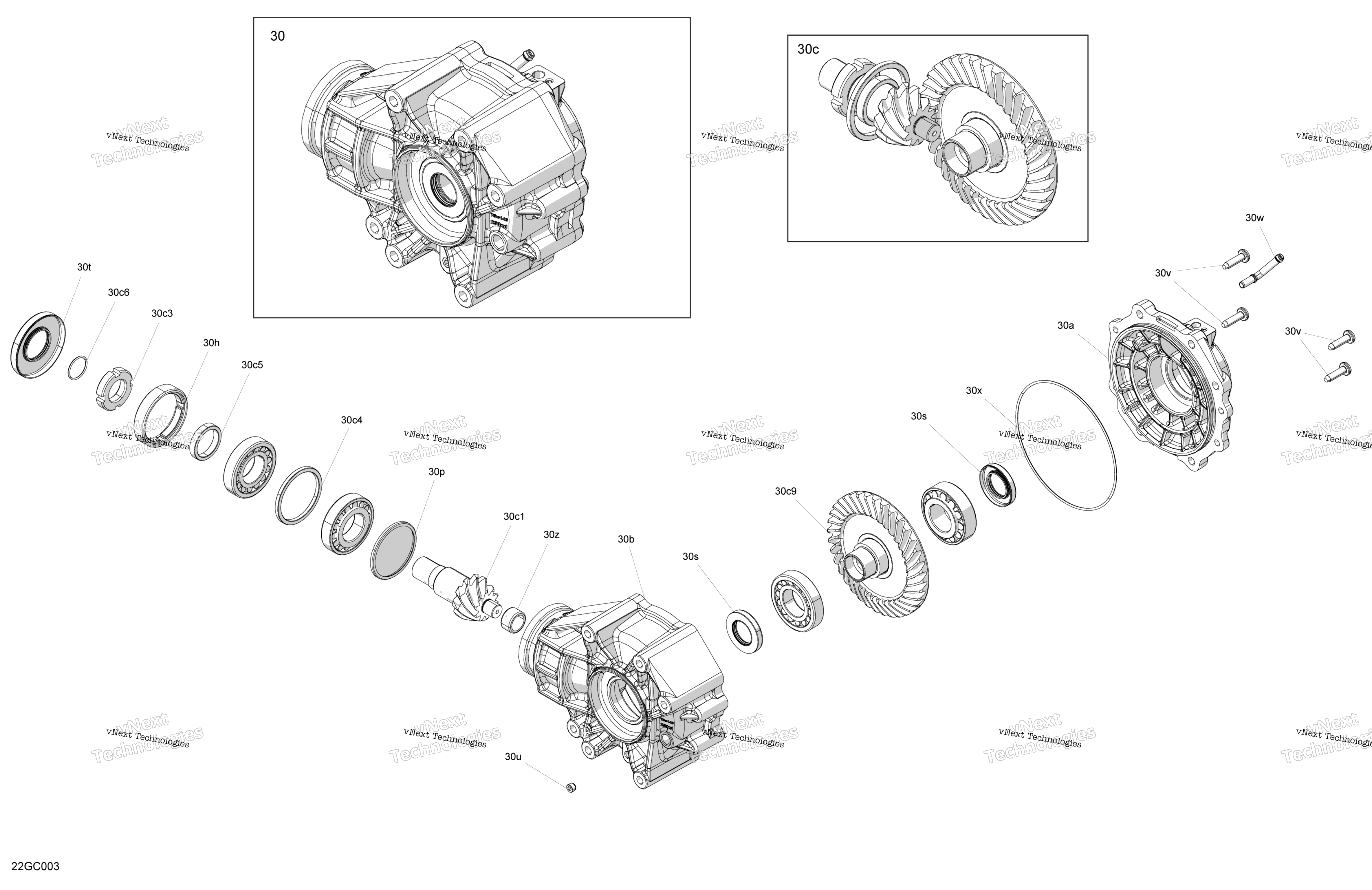 Привод - Final Drive Unit