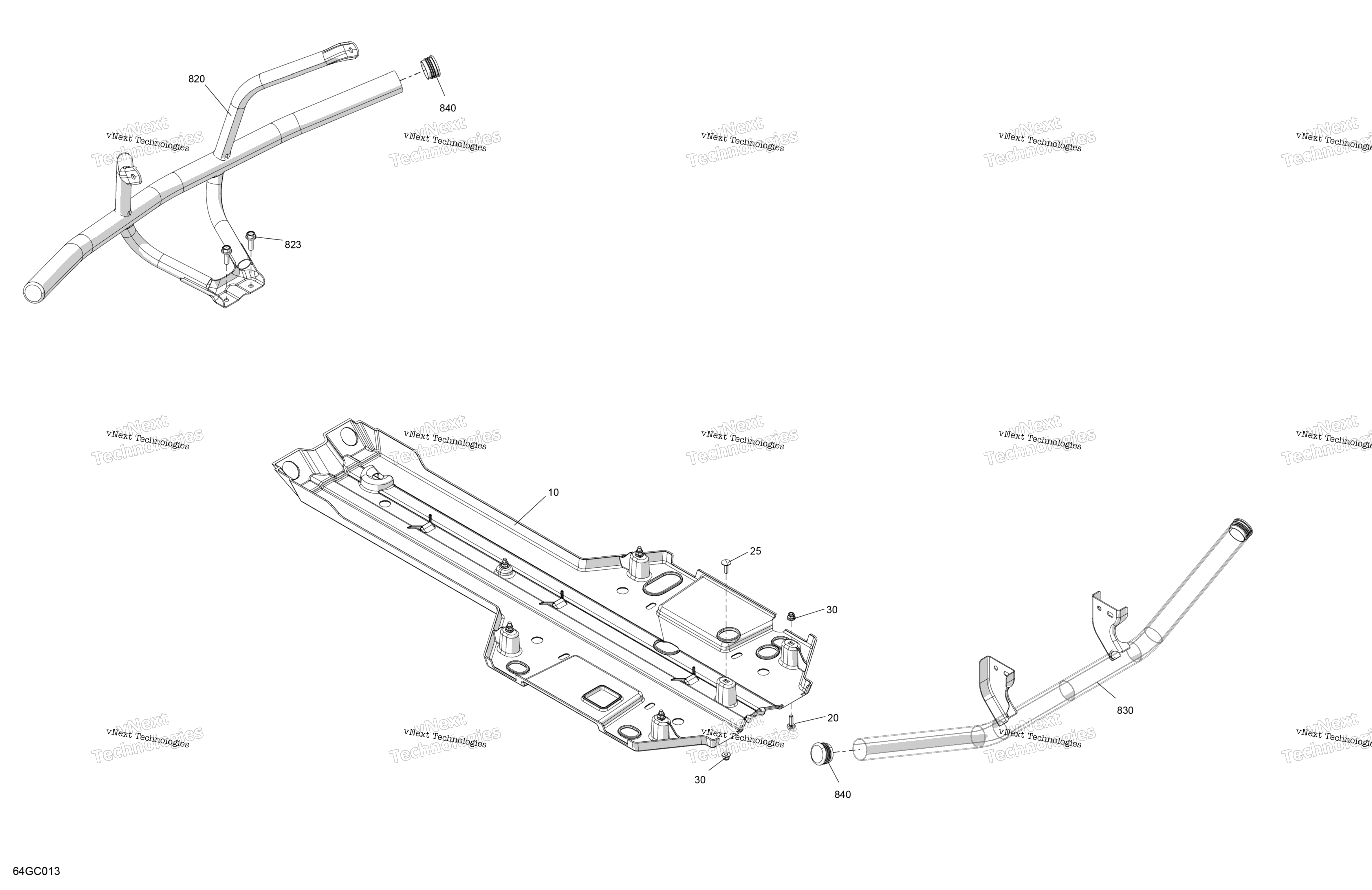 кузов Skid Plate и Bumper