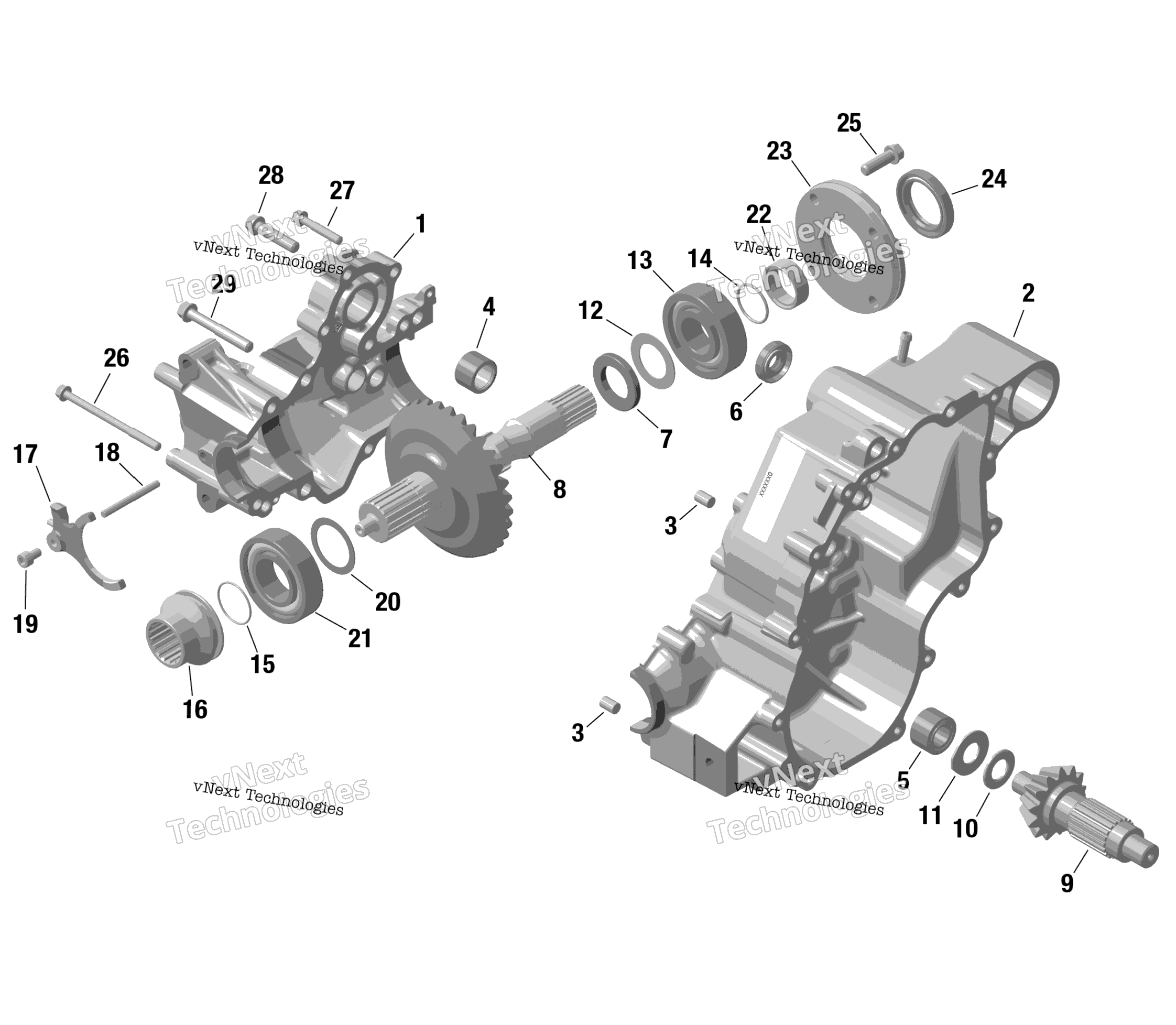 Rotax Gearbox 1