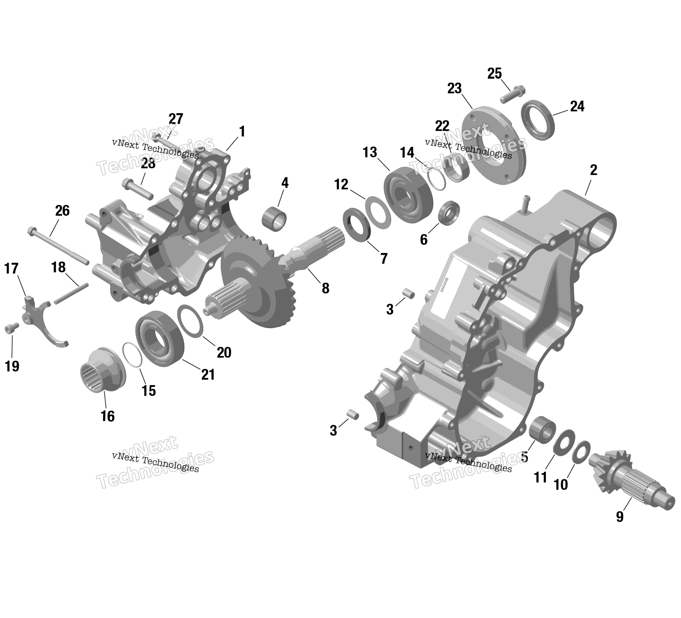 Rotax Gearbox 1