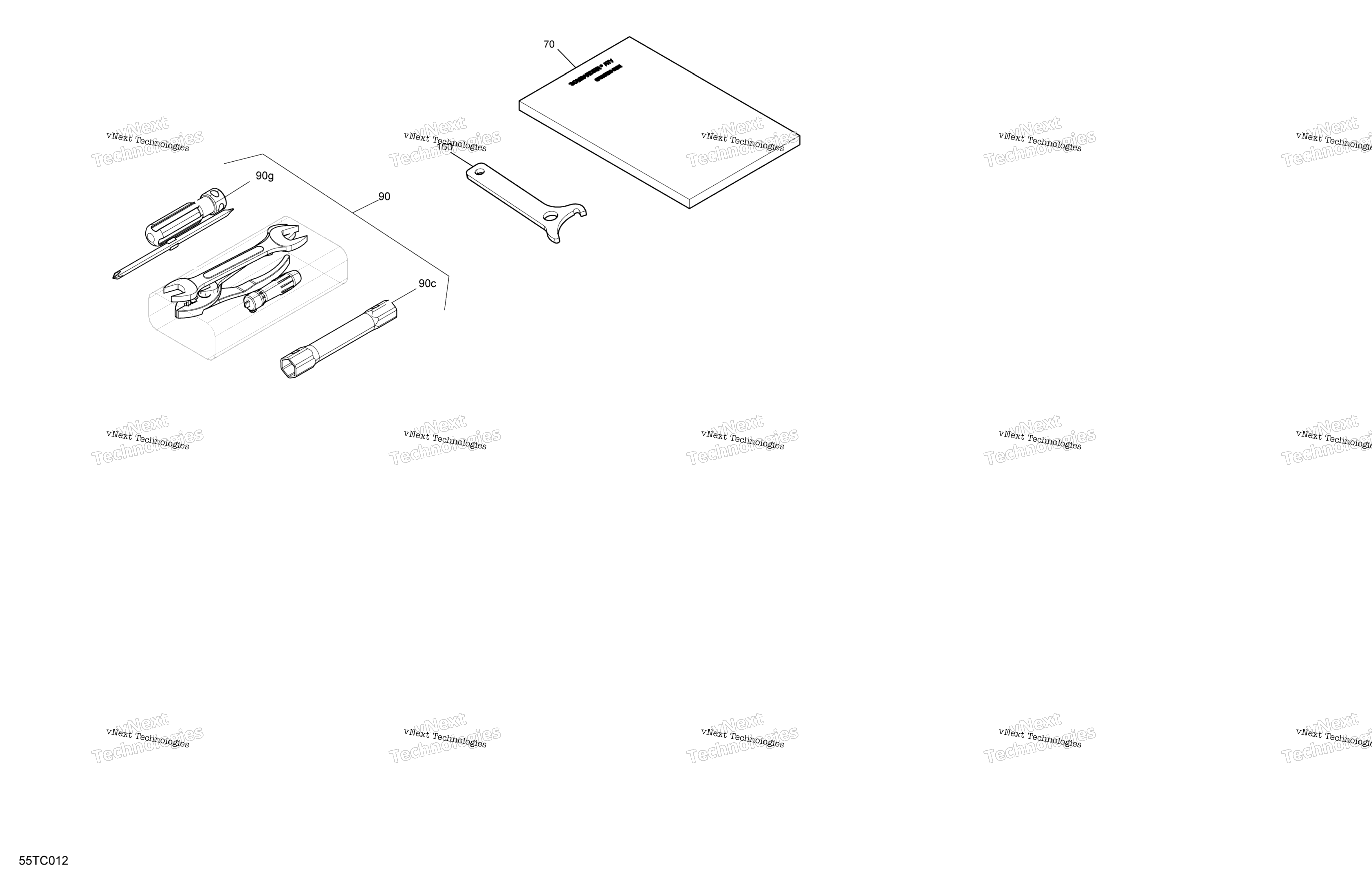 кузов передний Storage Tray
