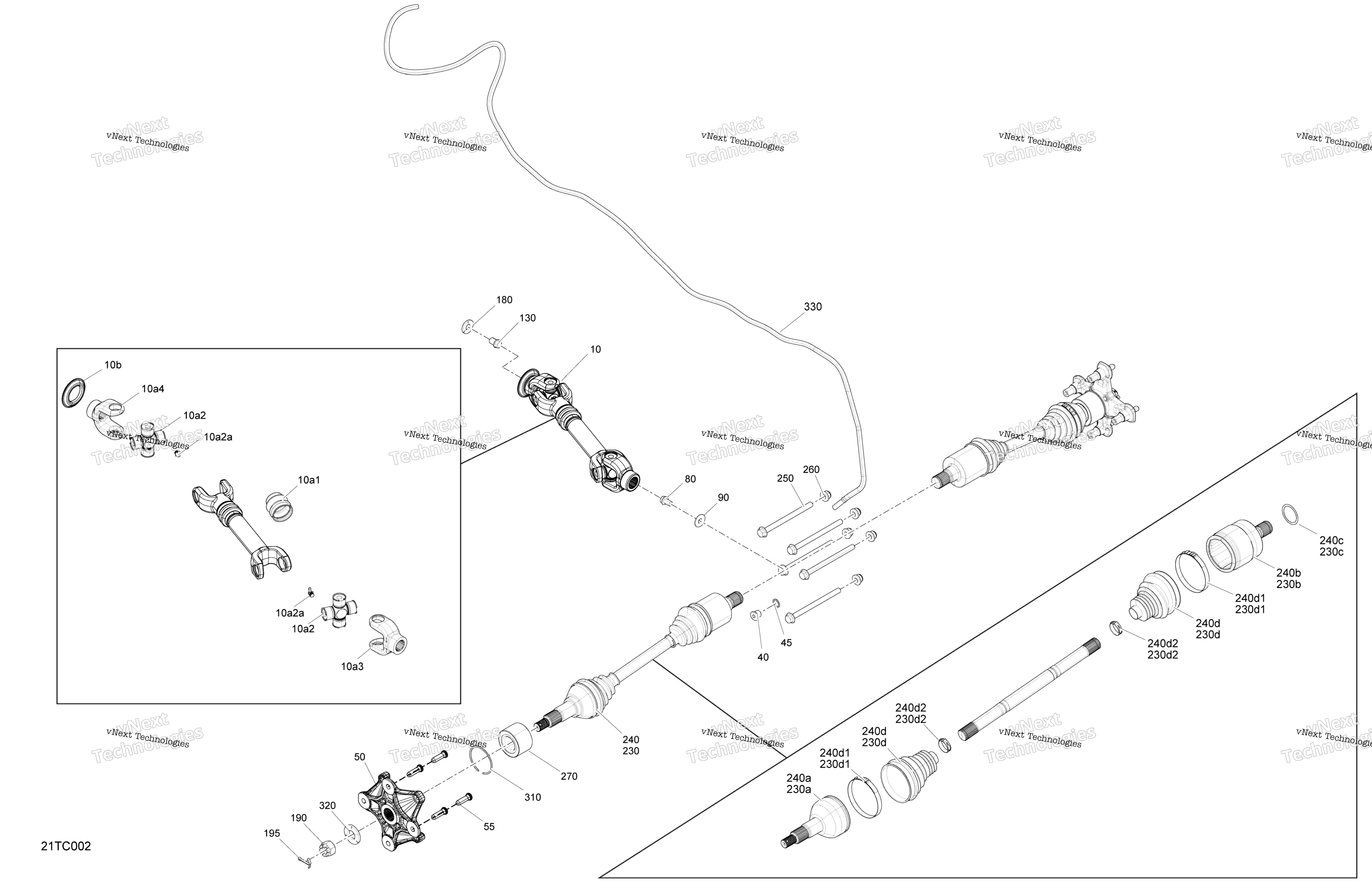 Привод - Rear - Common Parts