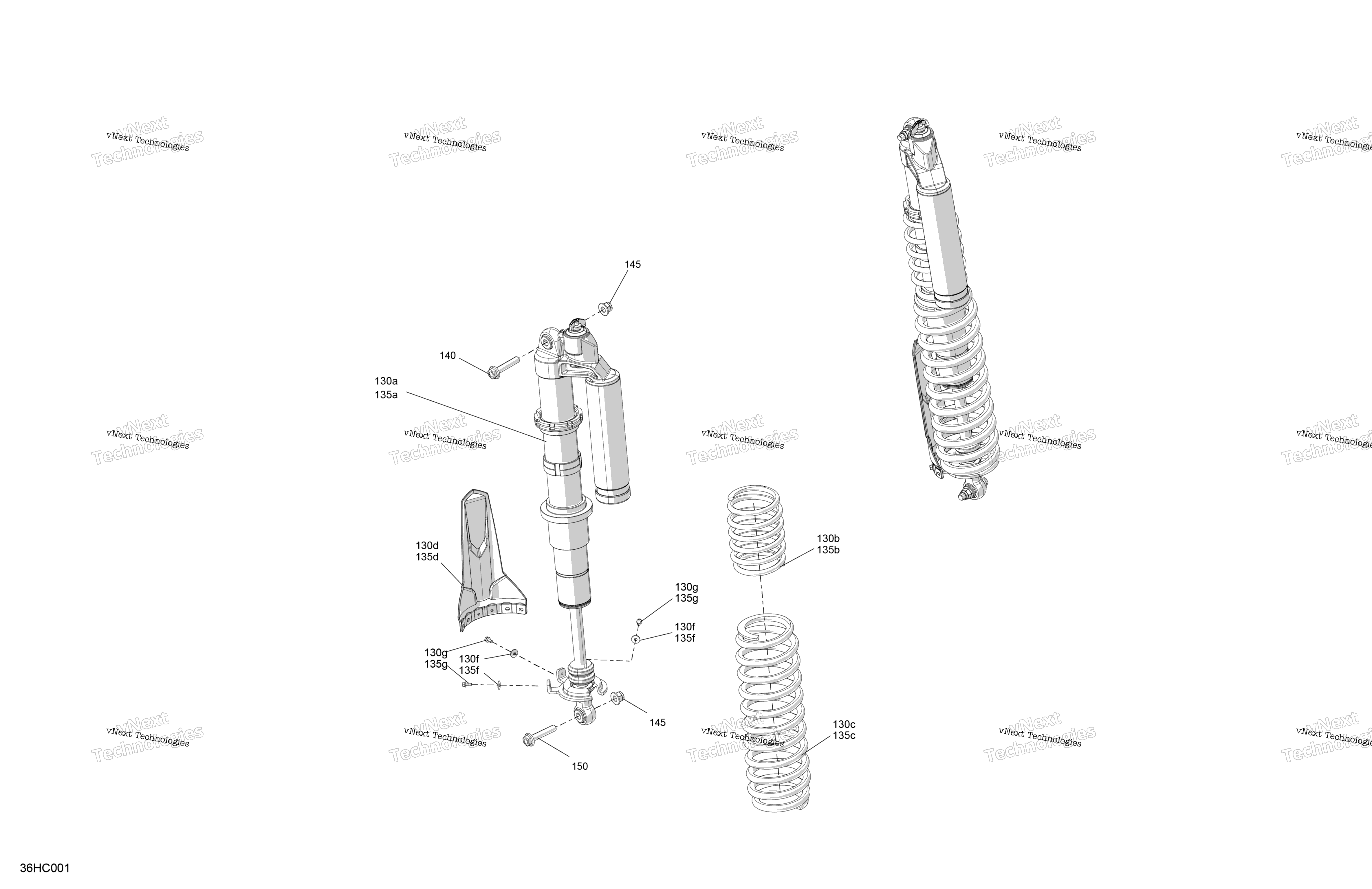 Подвеска - Rear Shocks