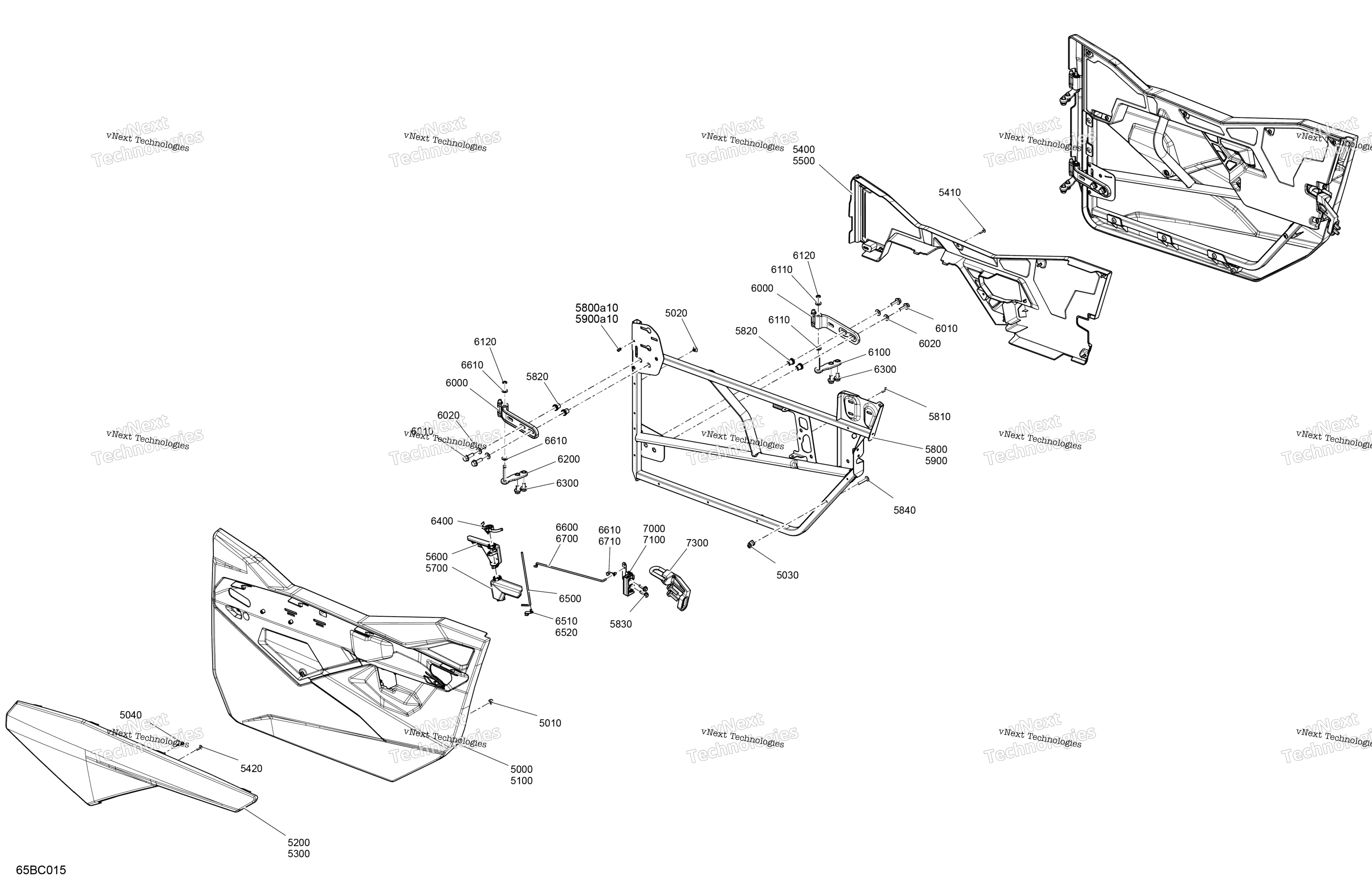 Enclosure Cab Doors