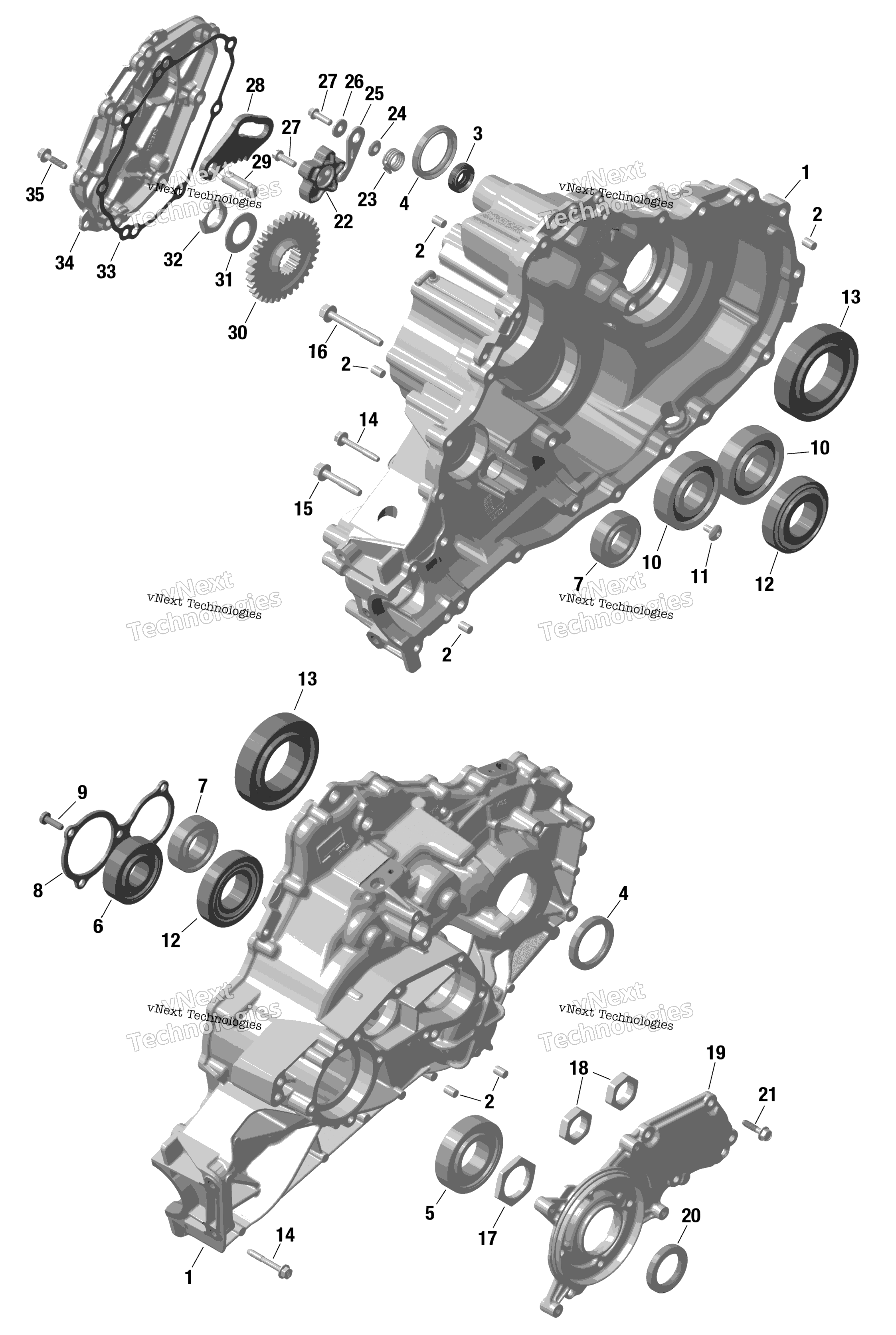Rotax Gearbox 1