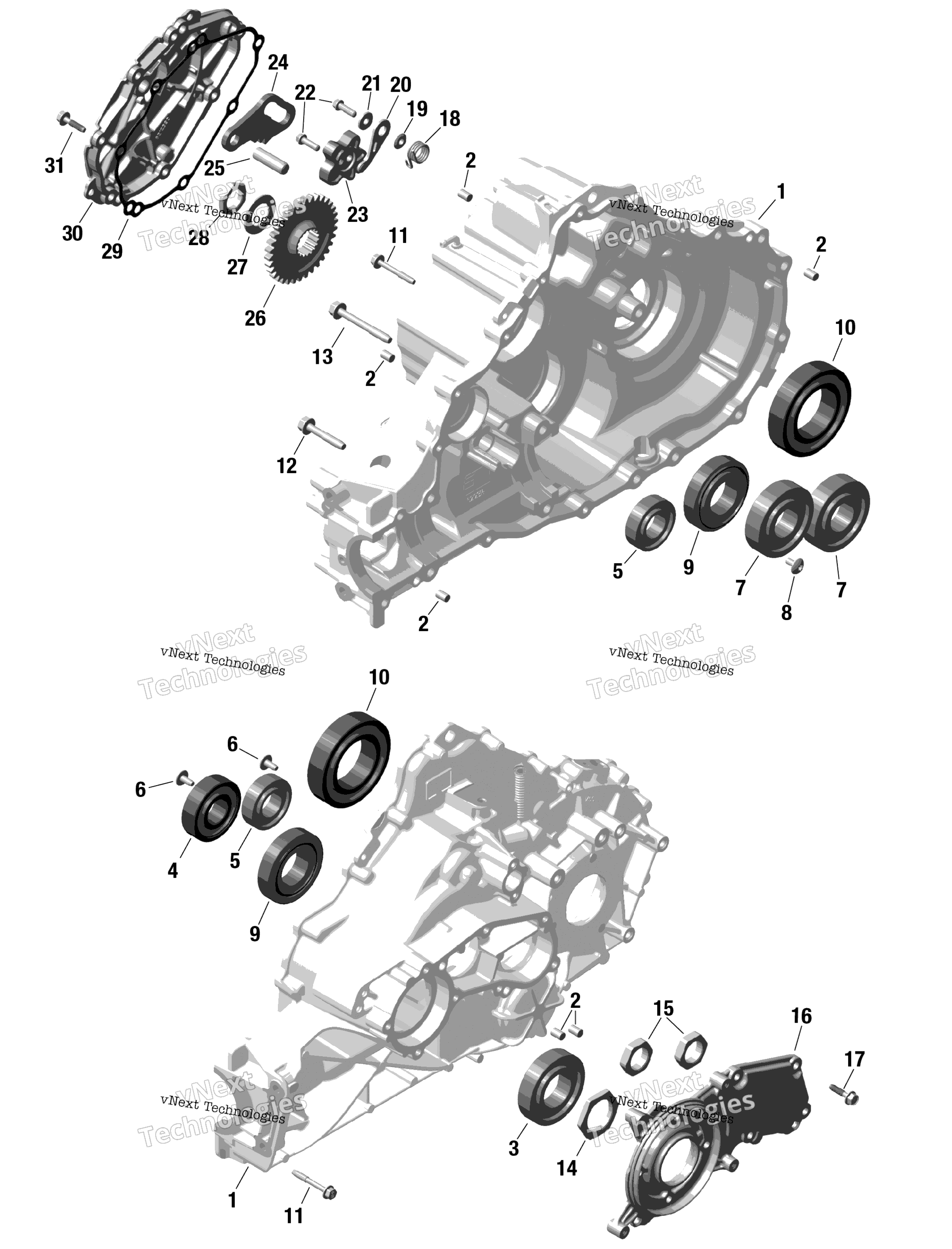 Rotax Gearbox 1