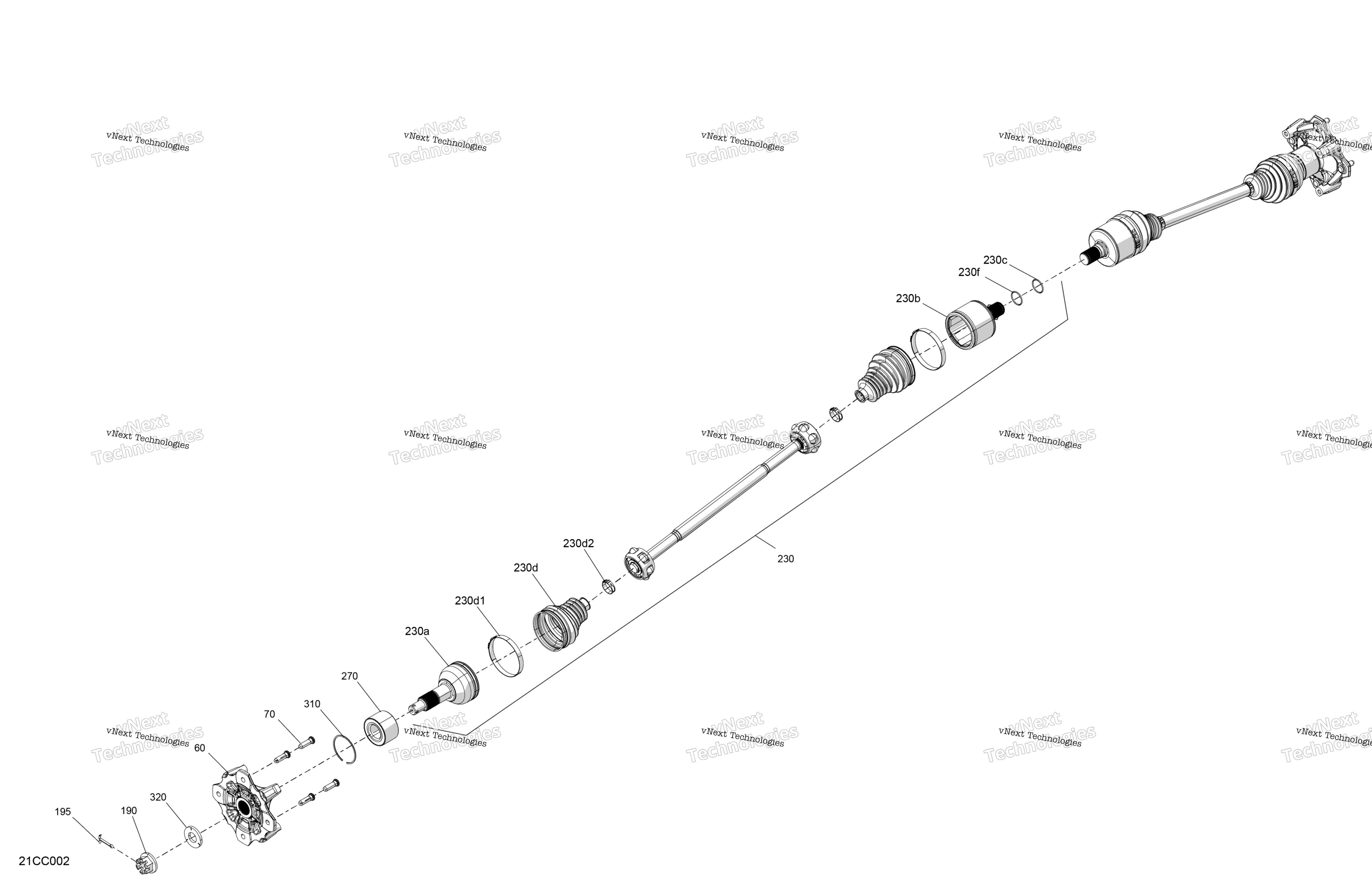 Привод - Rear - Common Parts