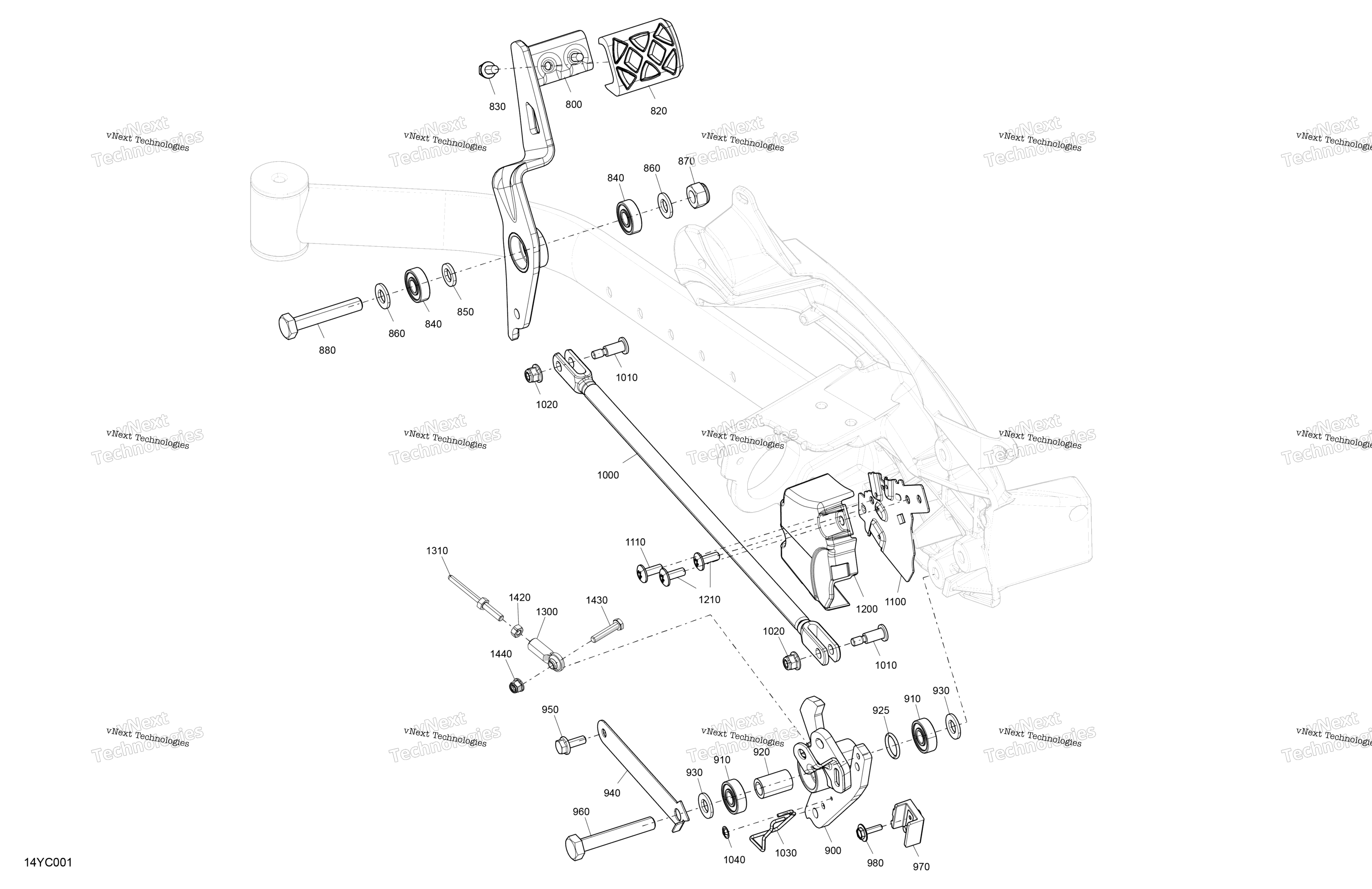 Mechanic тормоз Pedal