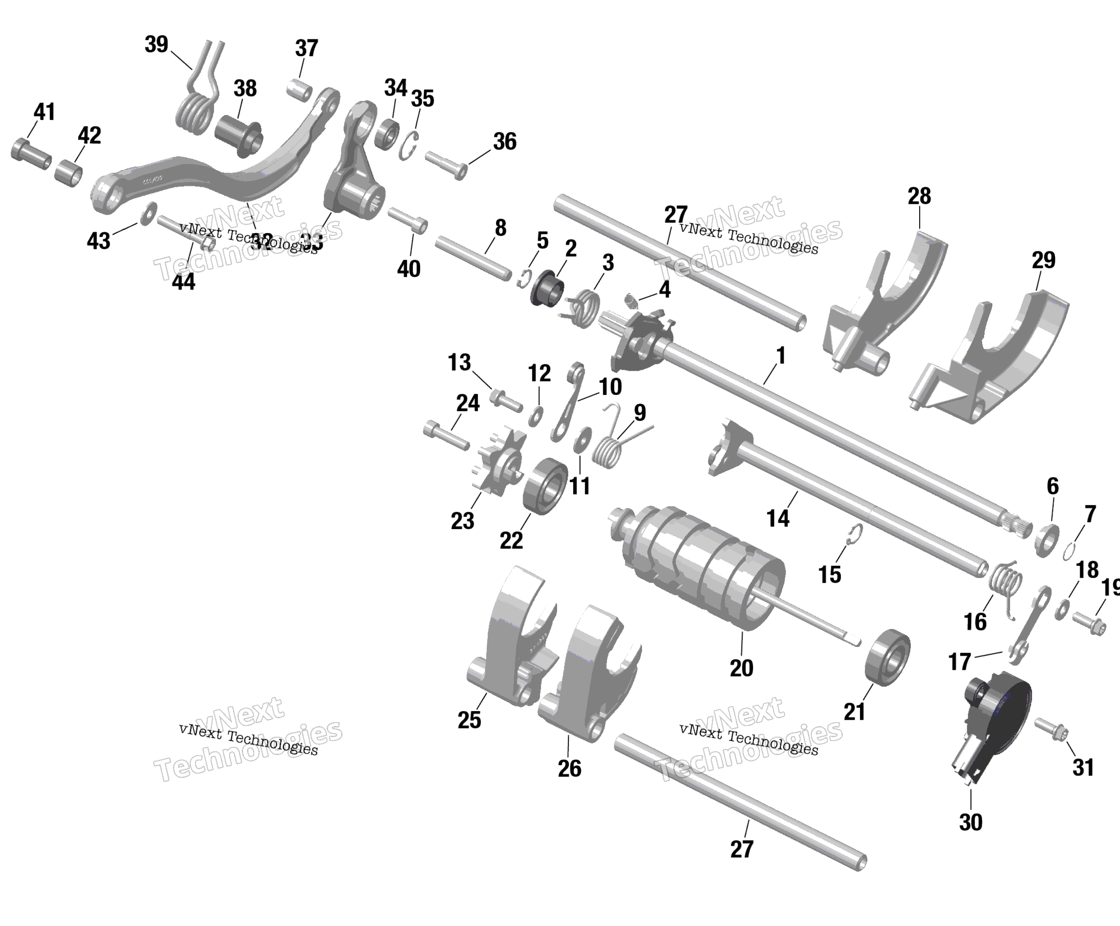 Rotax Shifting