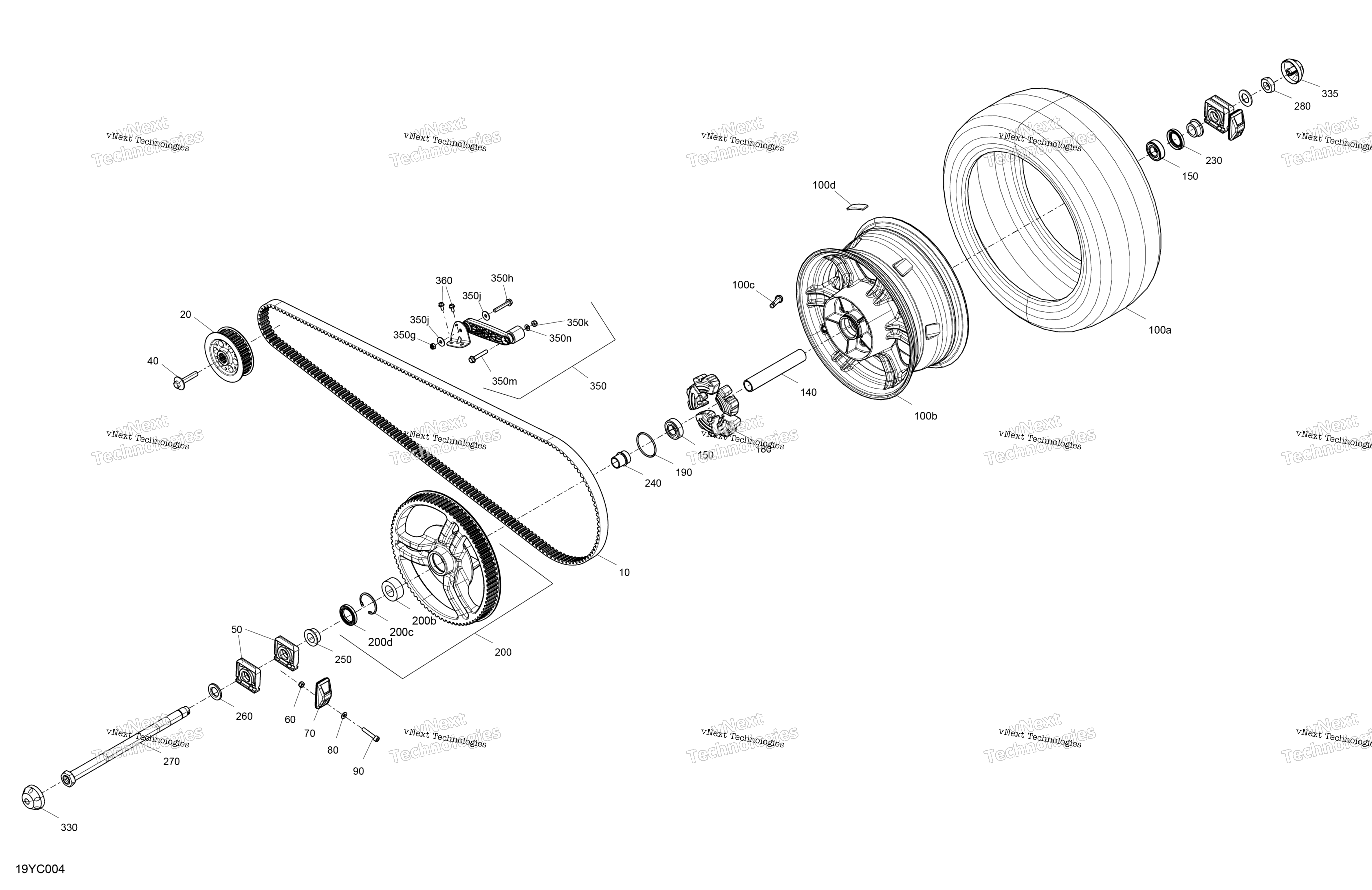 Привод - Rear - Common Parts