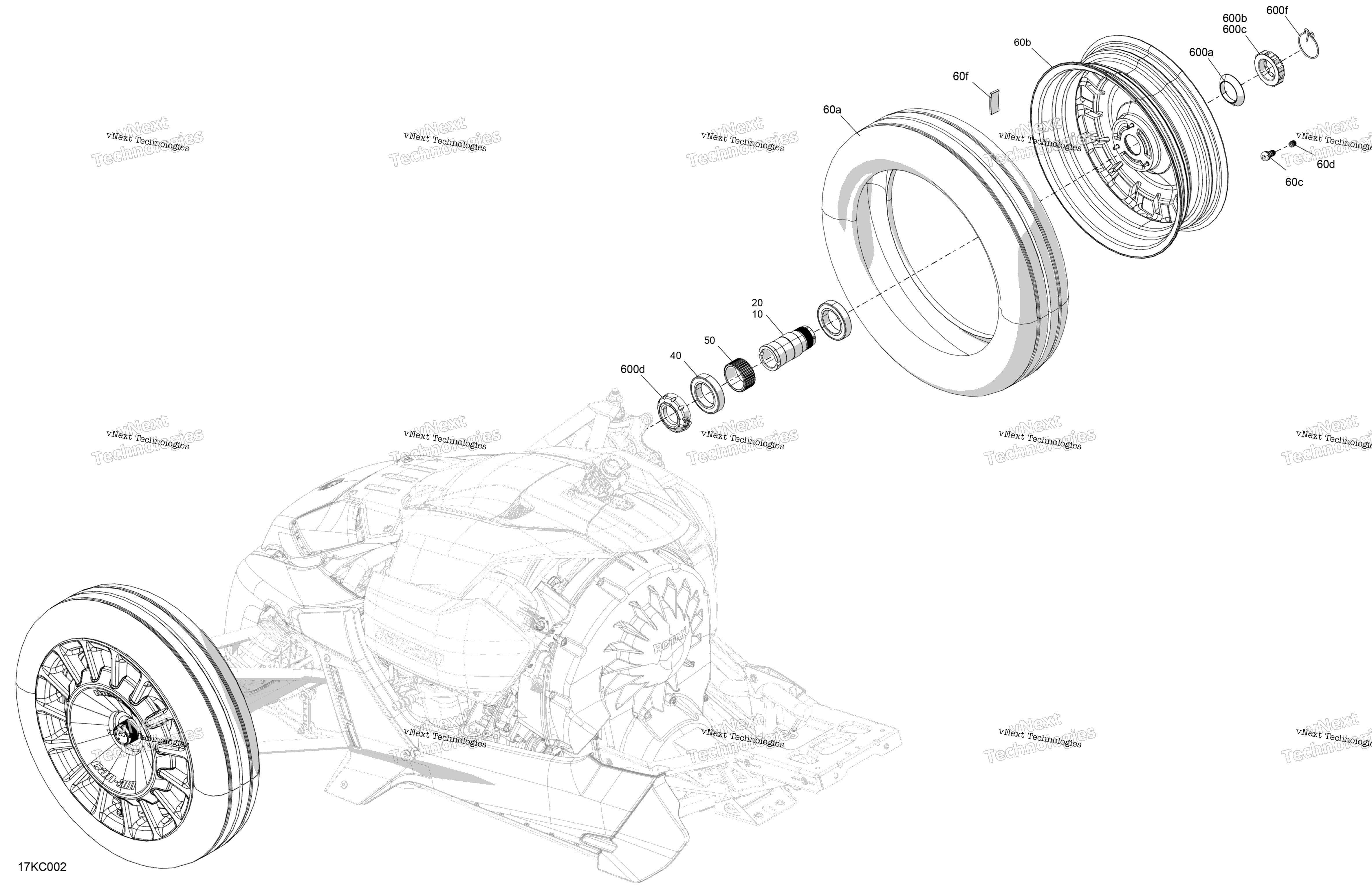 Mechanic передний колёса