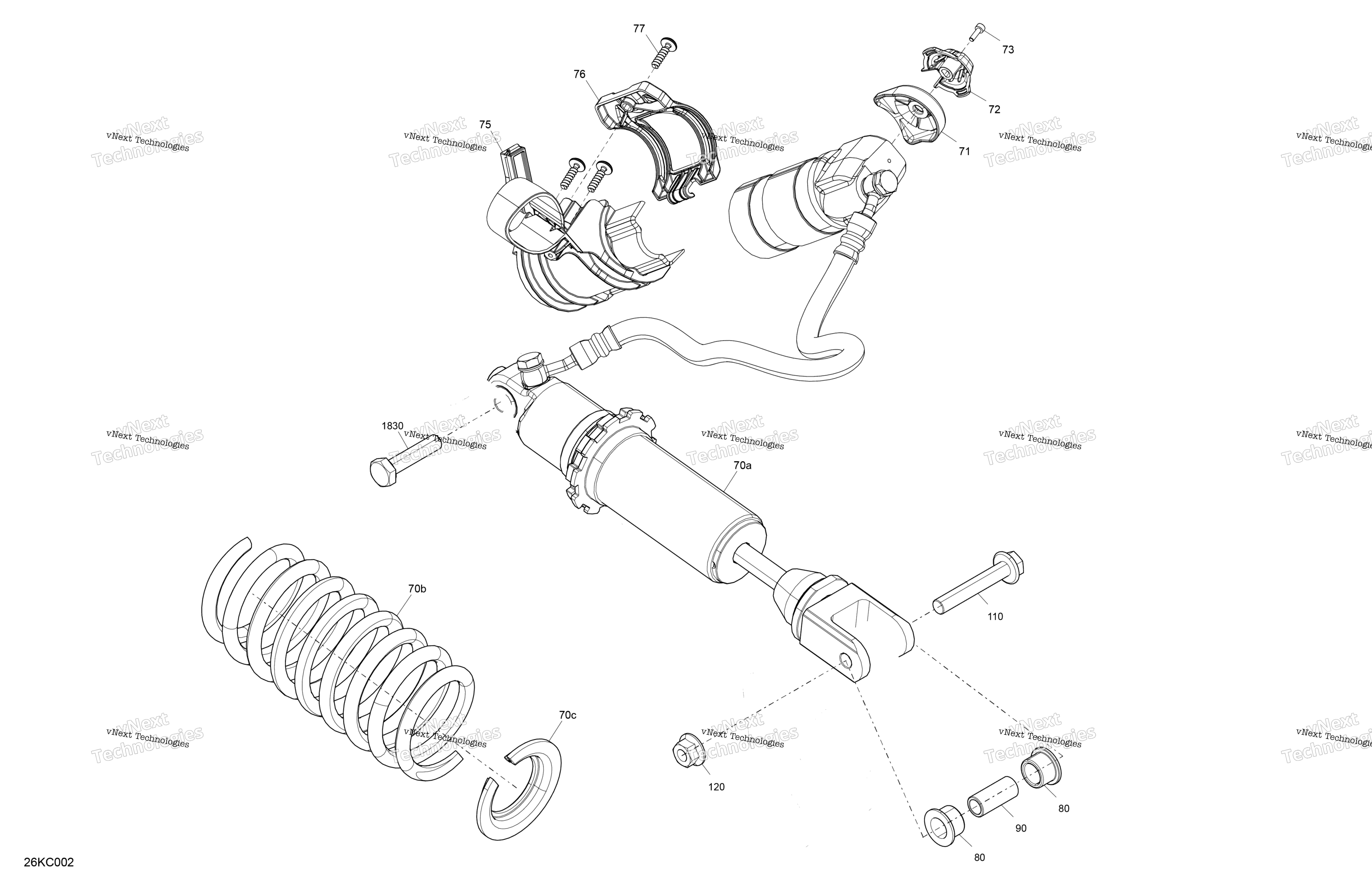 Подвеска - Rear Shock