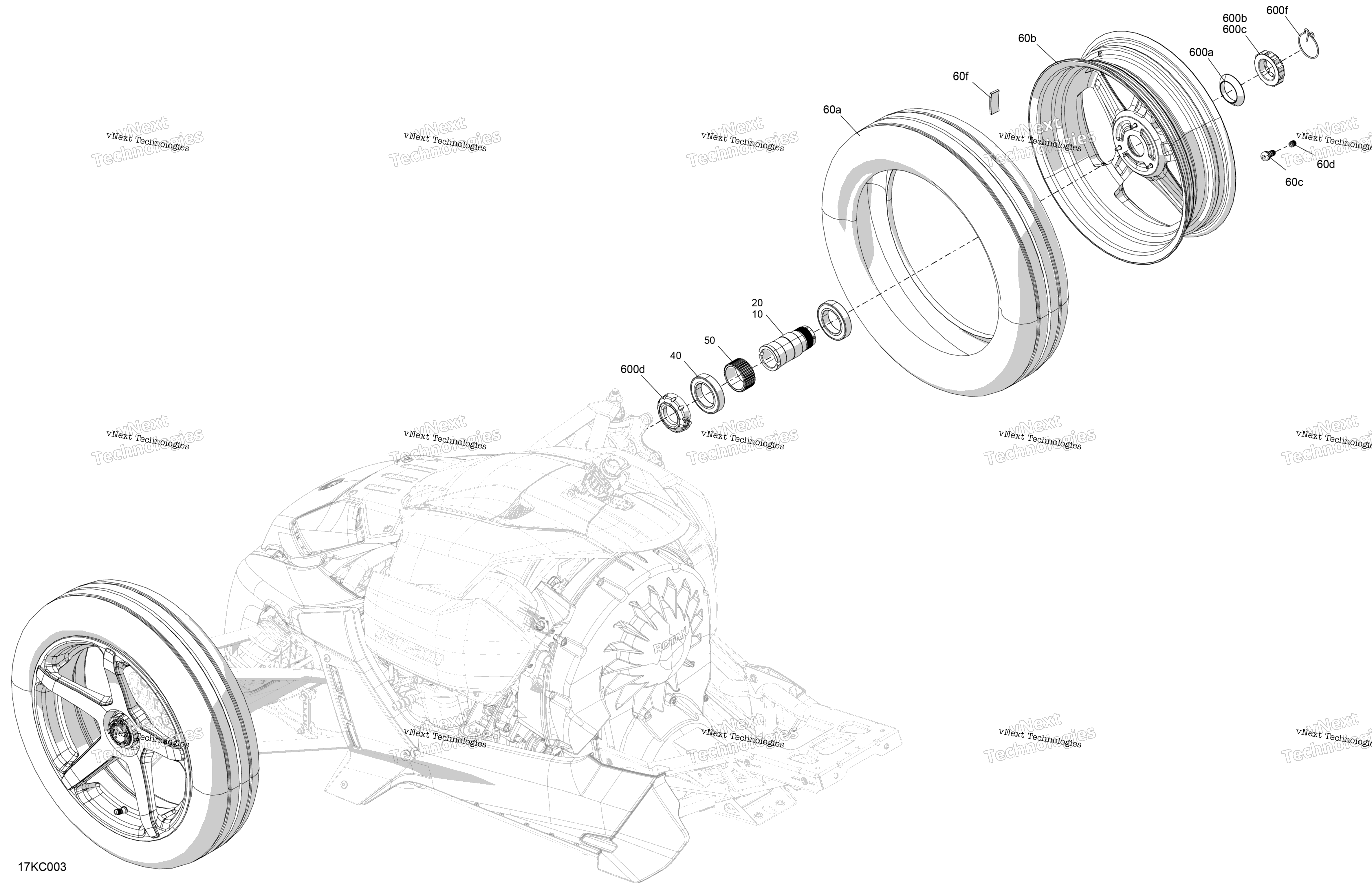 Mechanic передний колёса