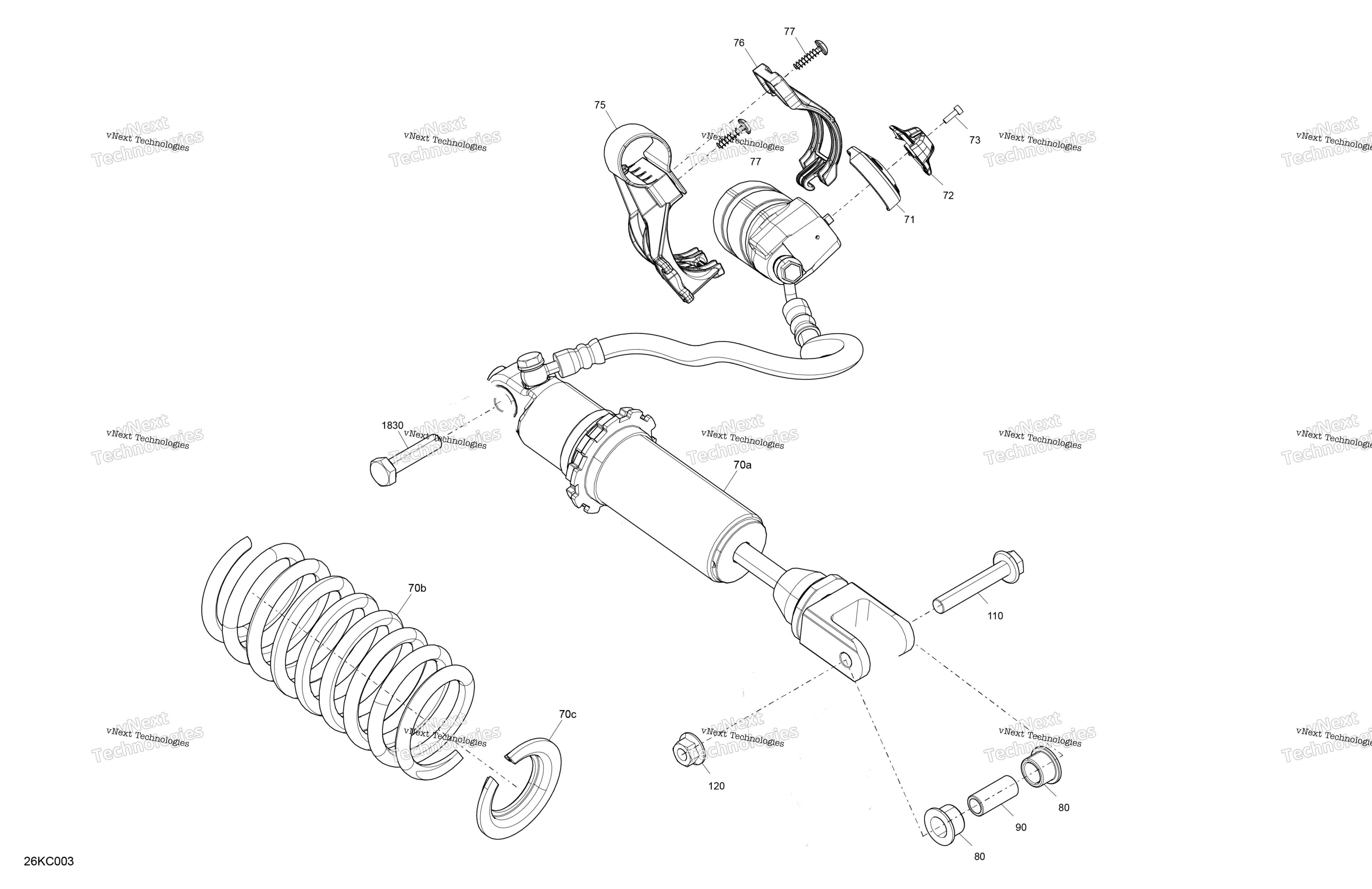 Подвеска - Rear Shock
