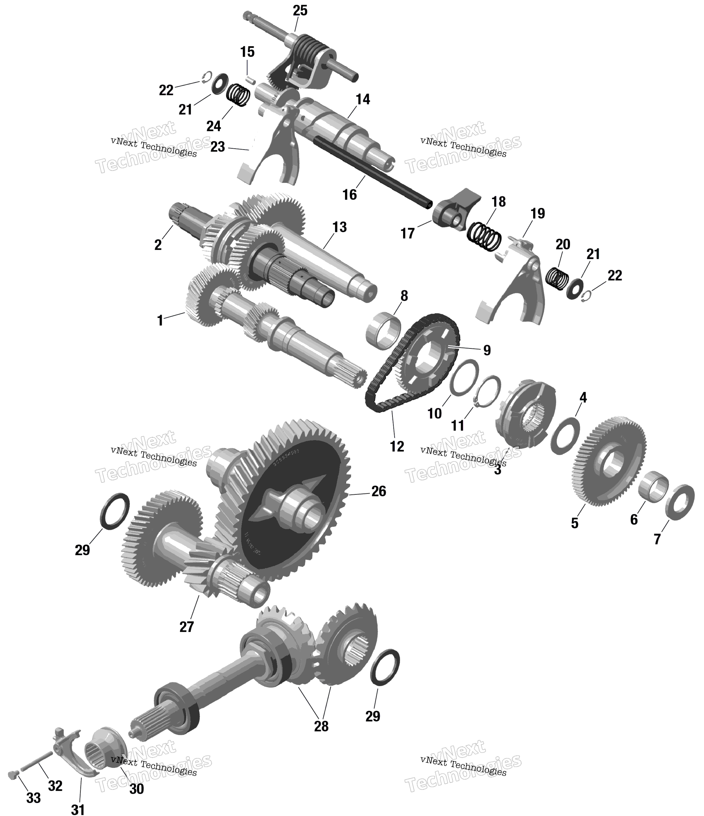 Rotax Gearbox 2