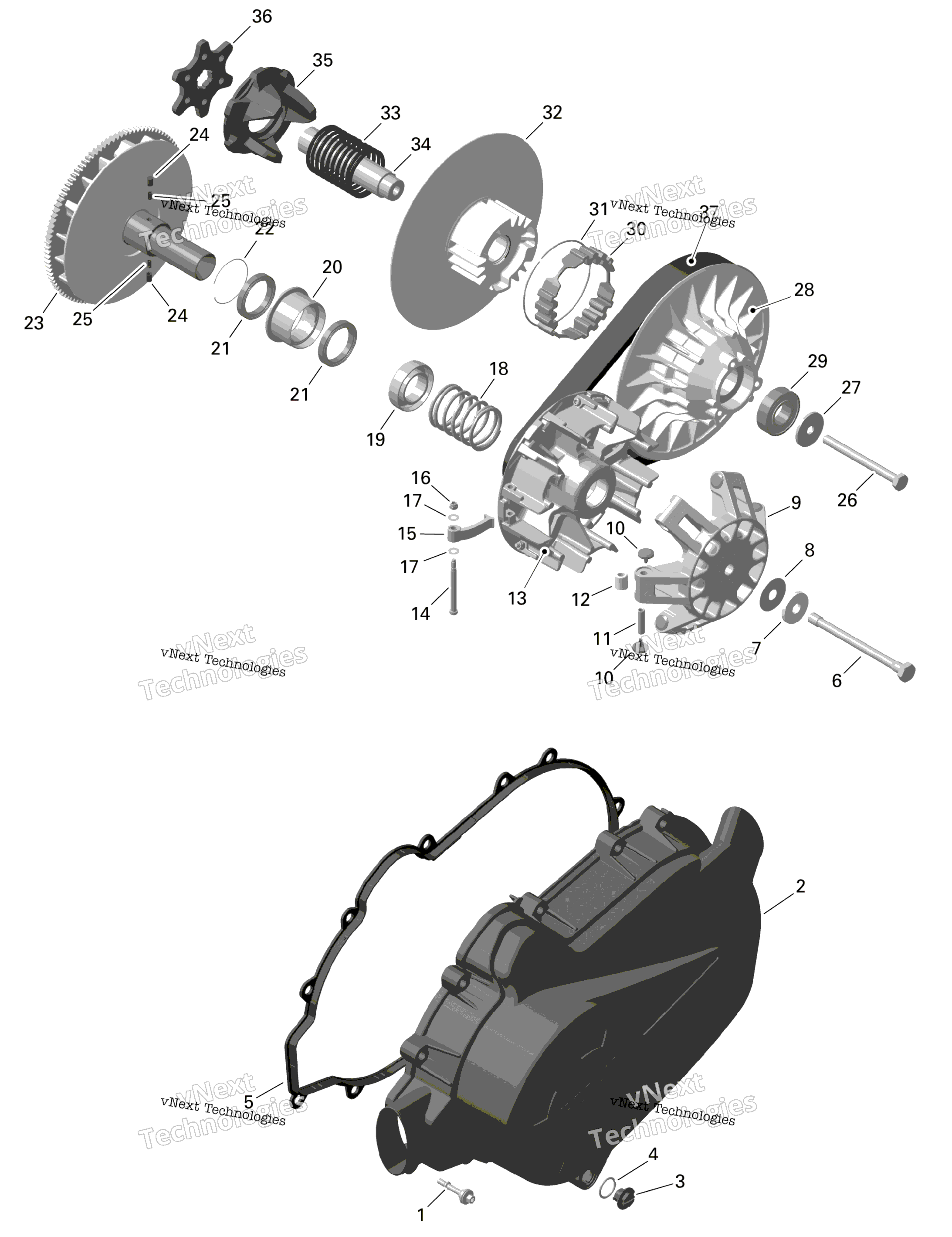 Rotax Cvt