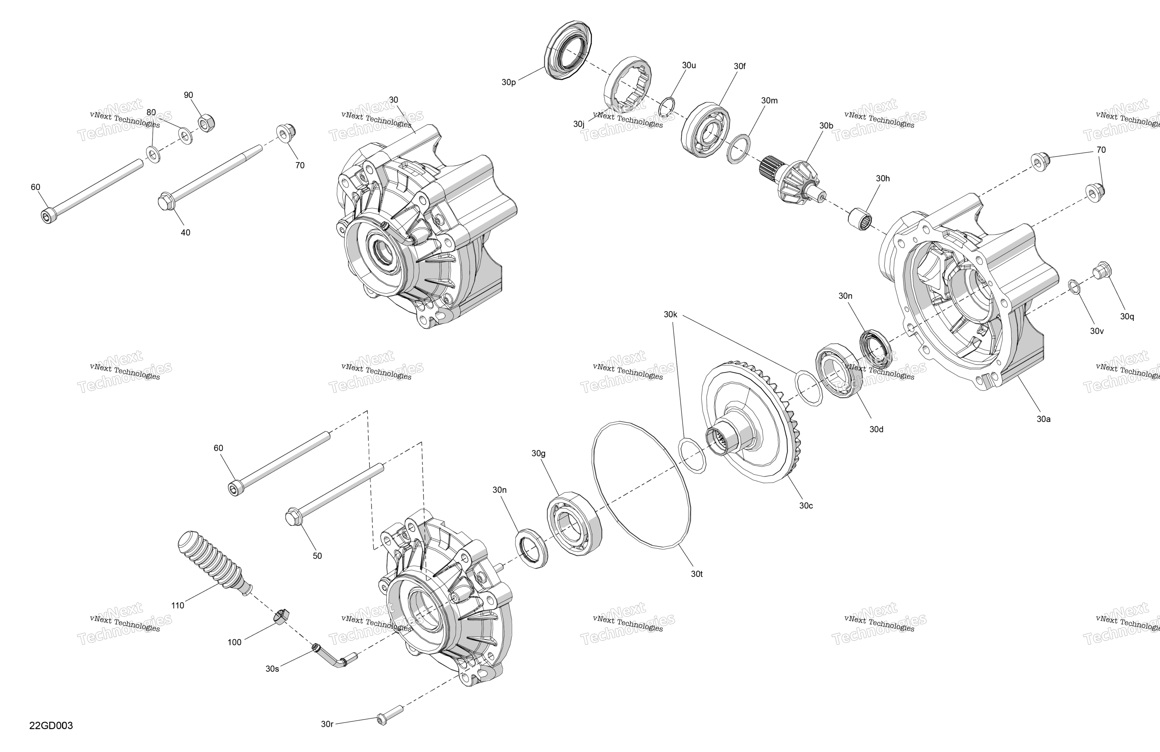 Привод - Final Drive Unit