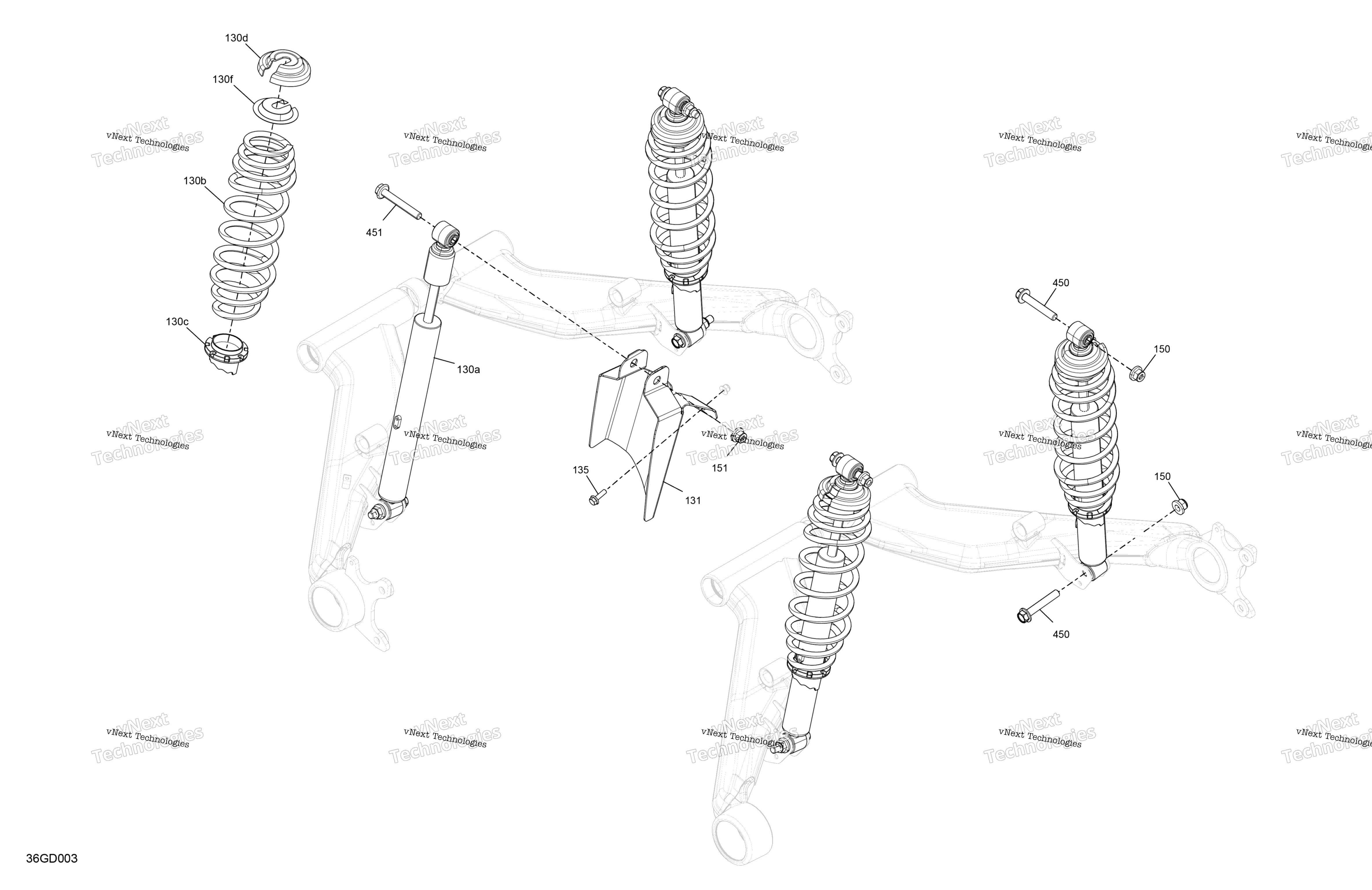 Подвеска - Rear Shocks