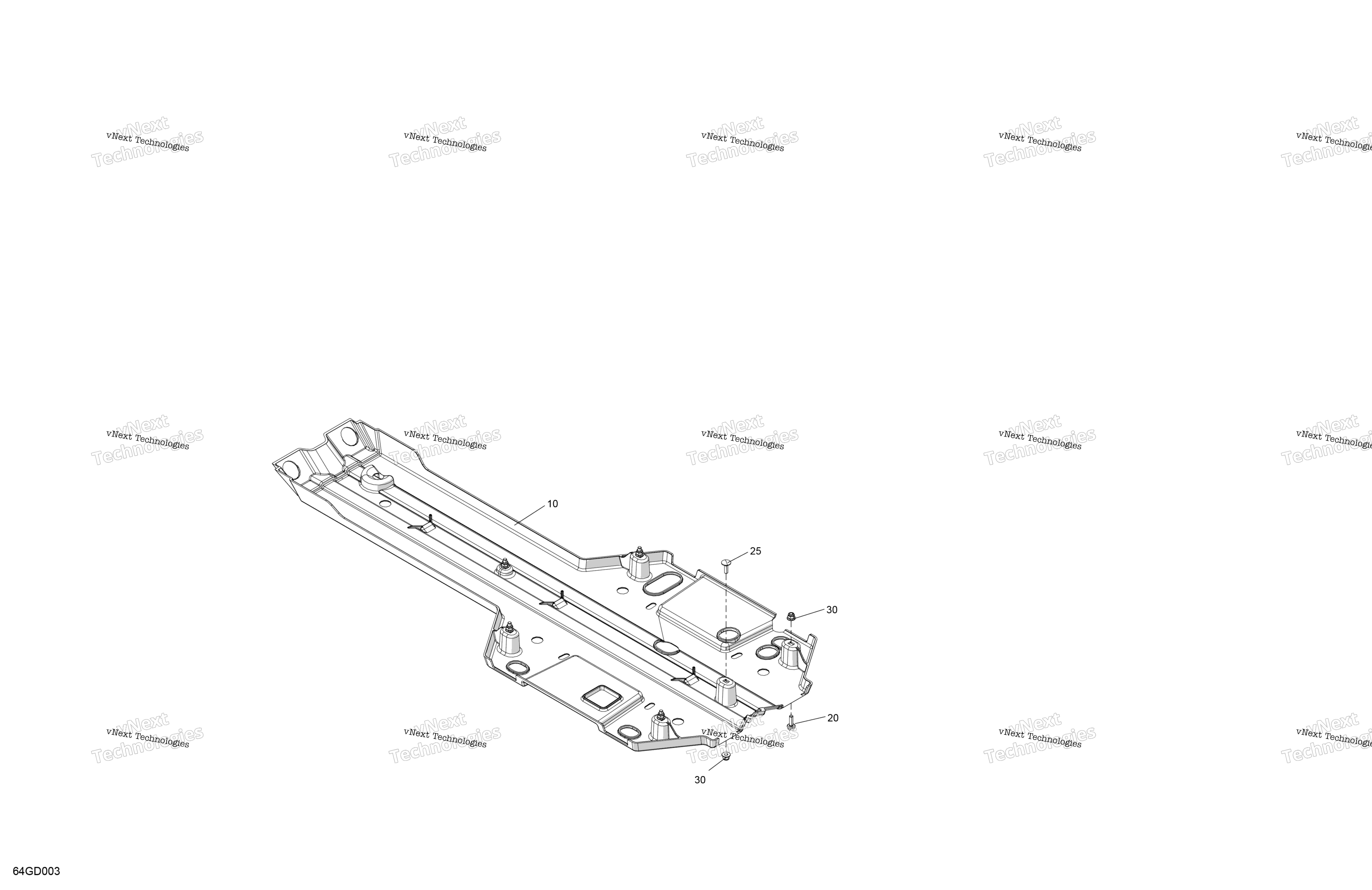 кузов Skid Plate и Bumper