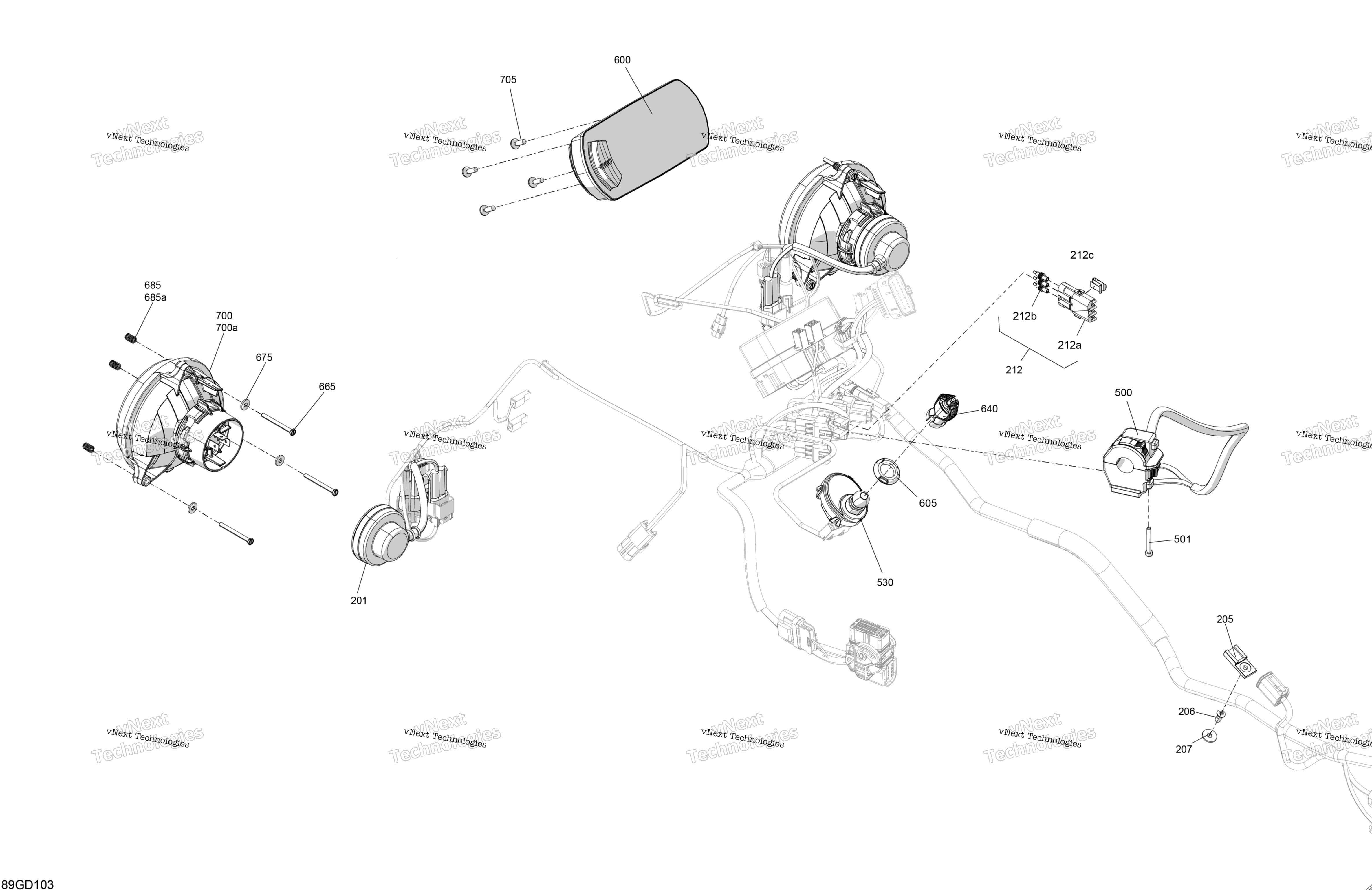 Электрооборудование - Front Section