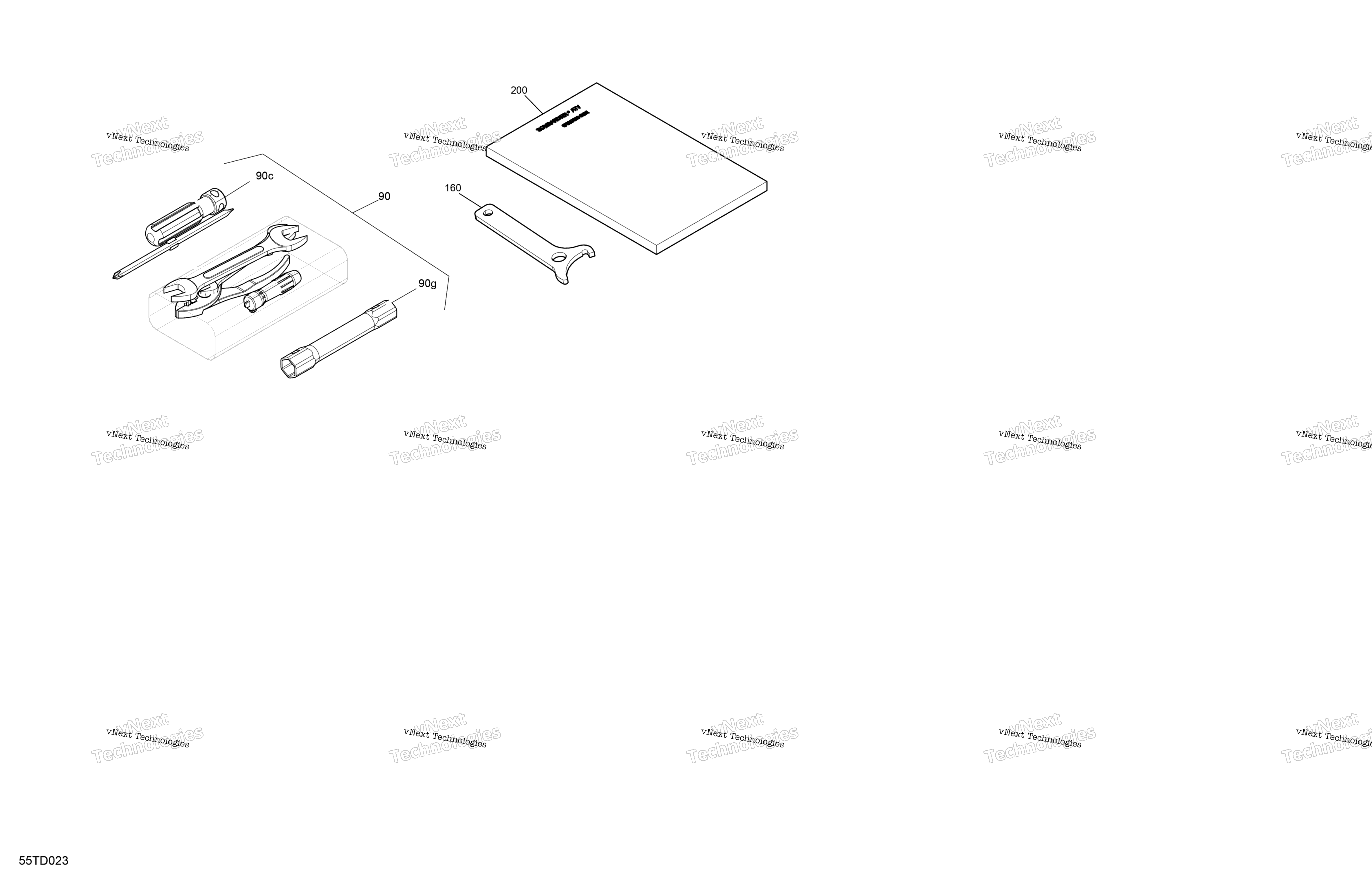 кузов передний Storage Tray