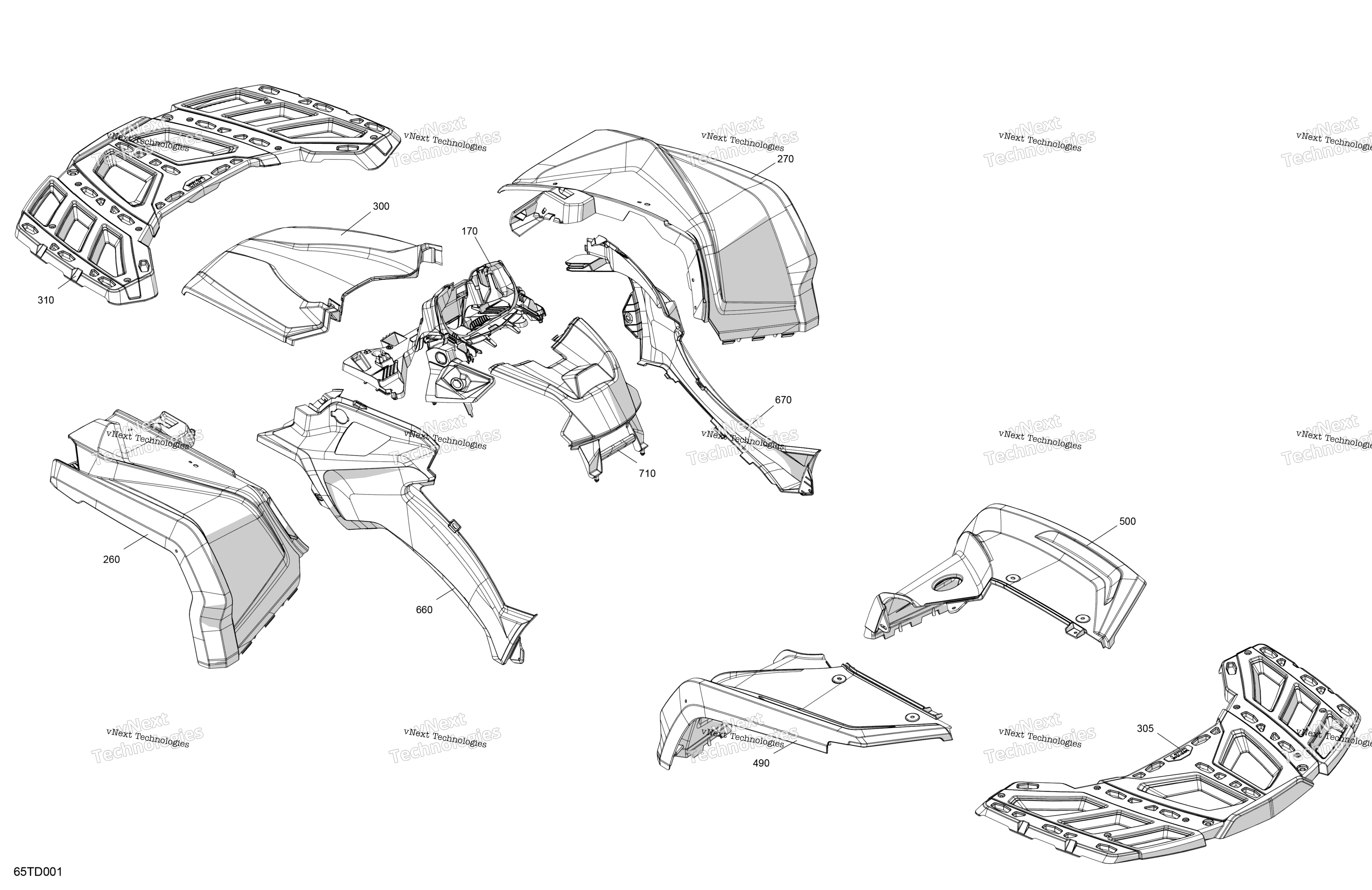 кузов крыло комплект