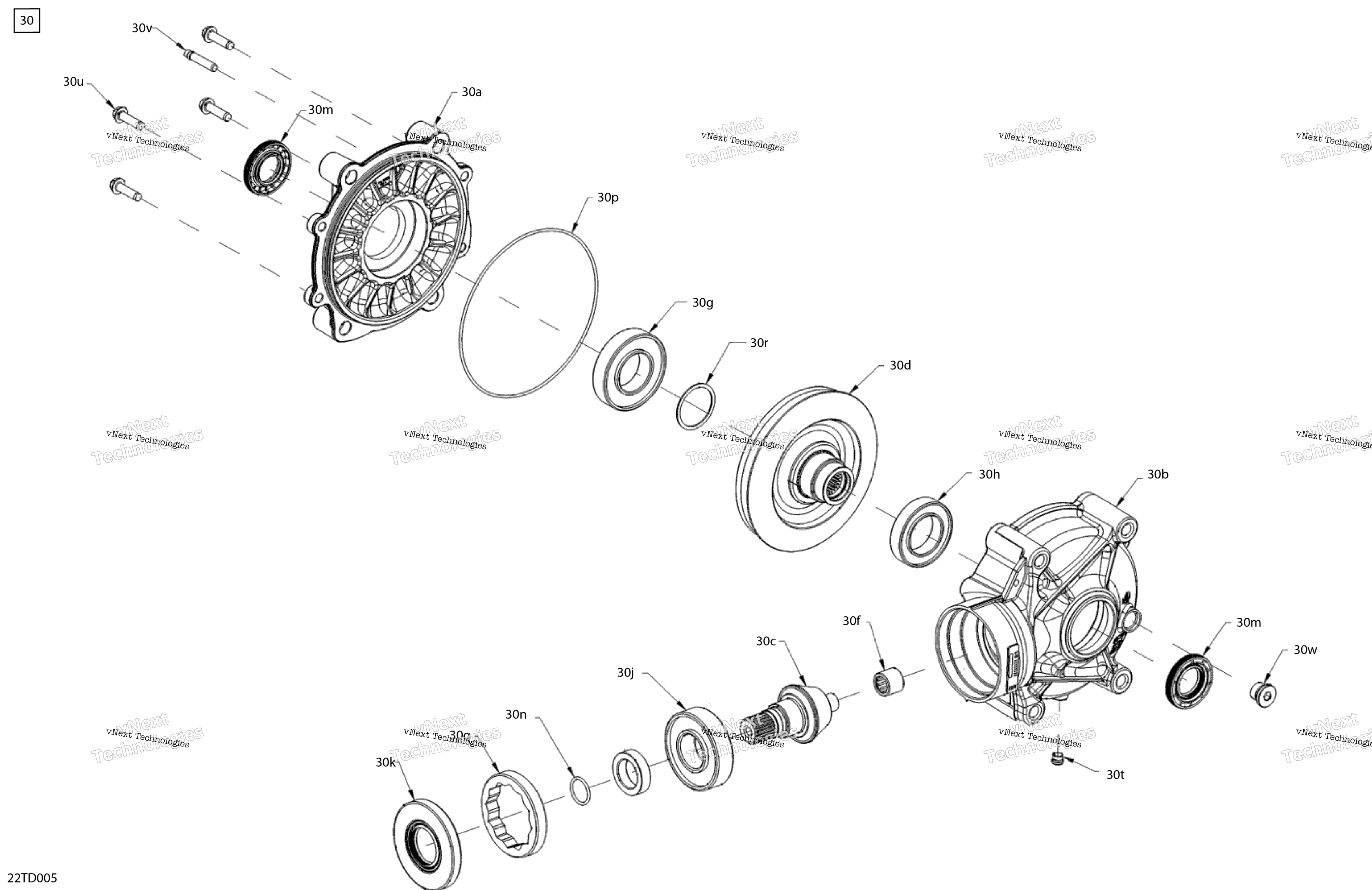 Привод - Final Drive Unit