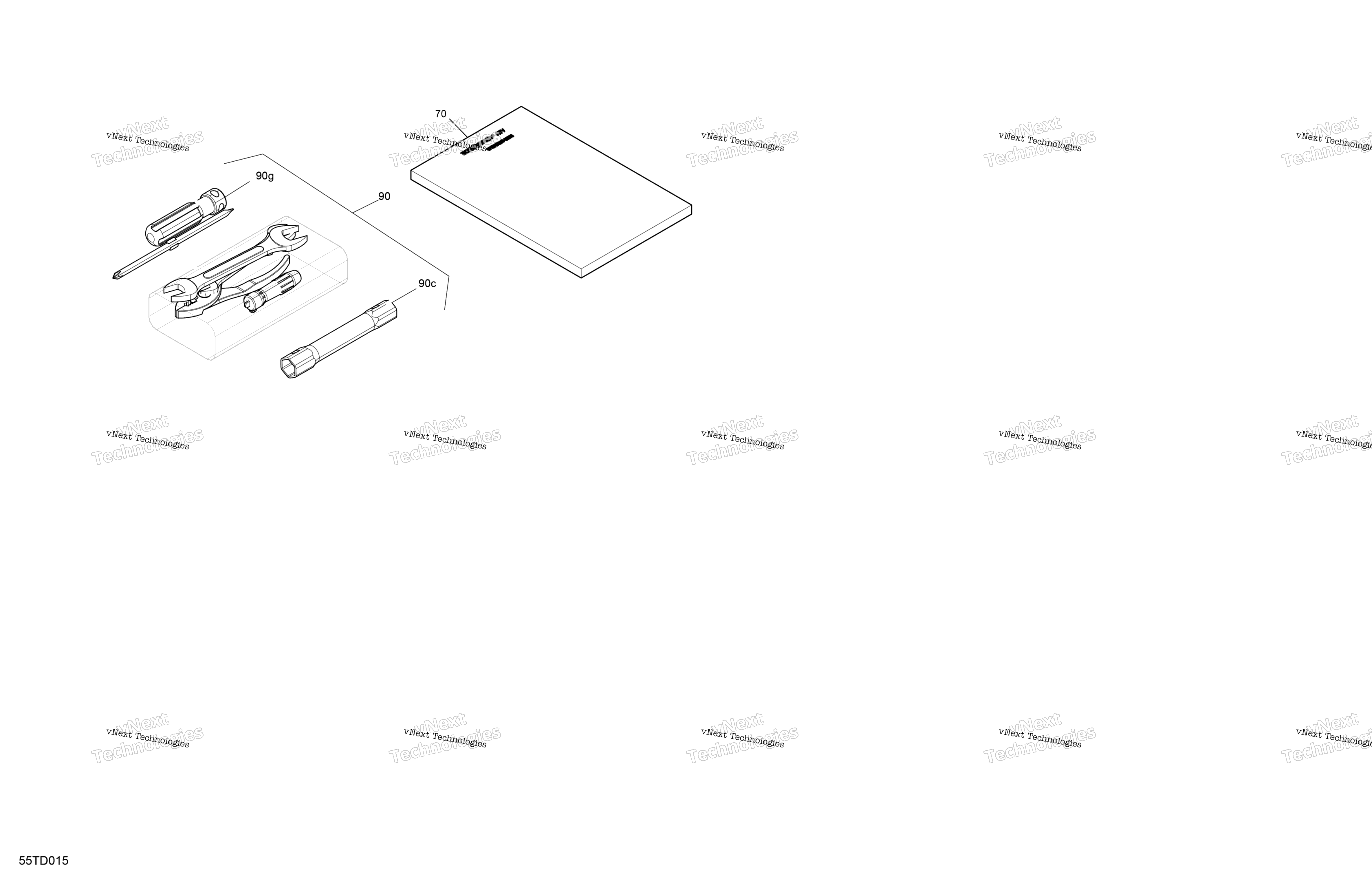 кузов передний Storage Tray