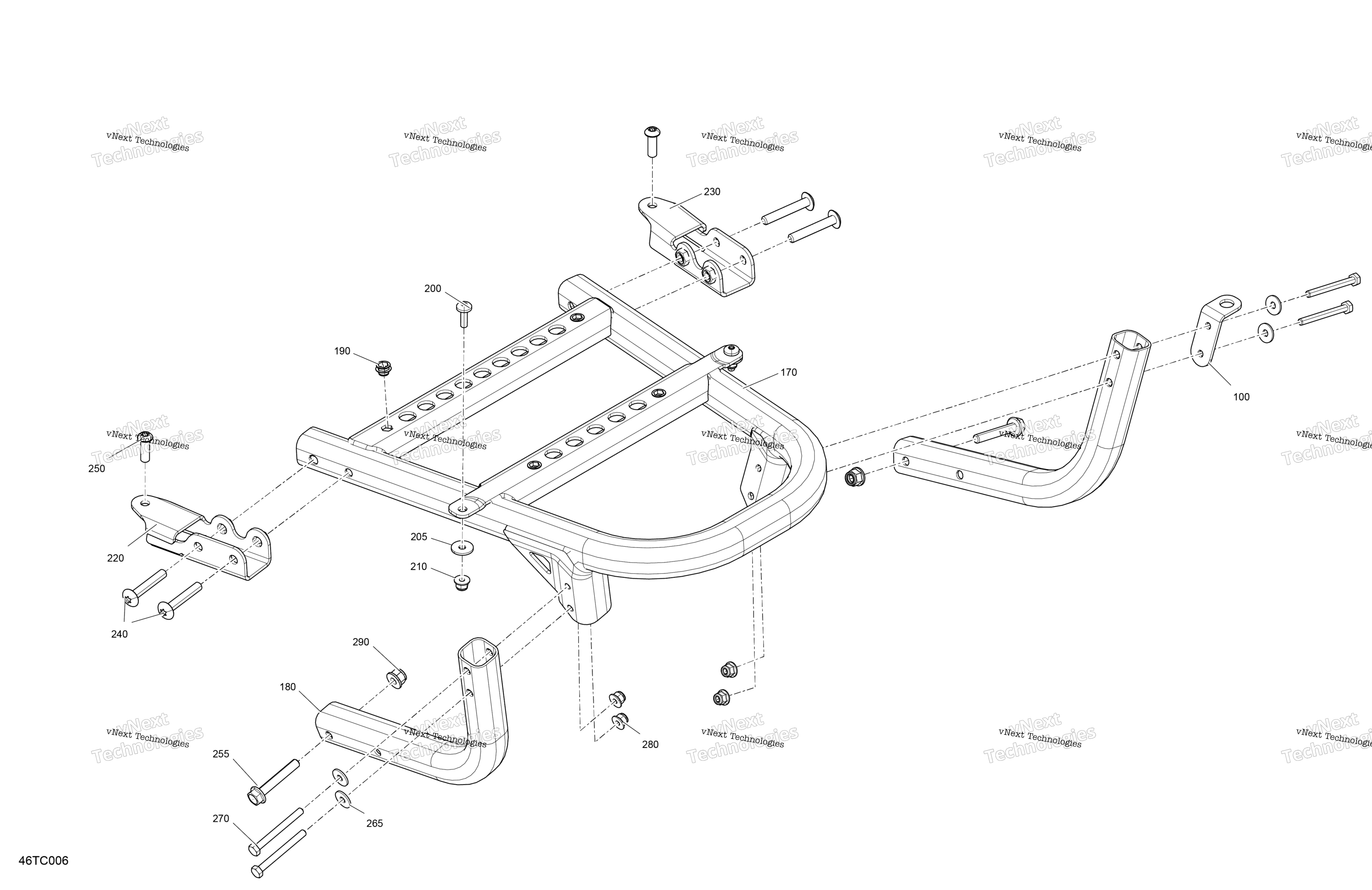 кузов задний Bumper