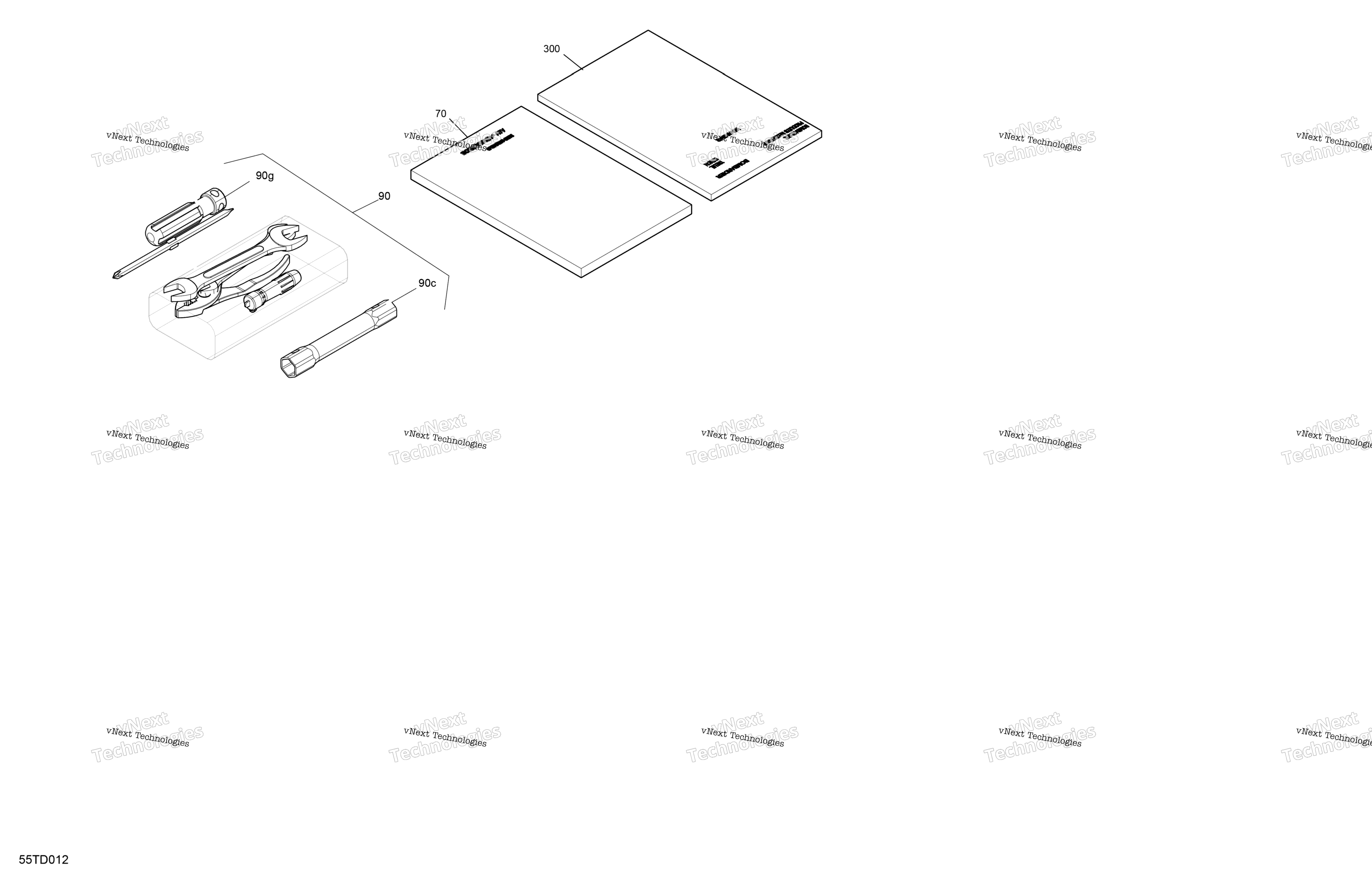 кузов передний Storage Tray