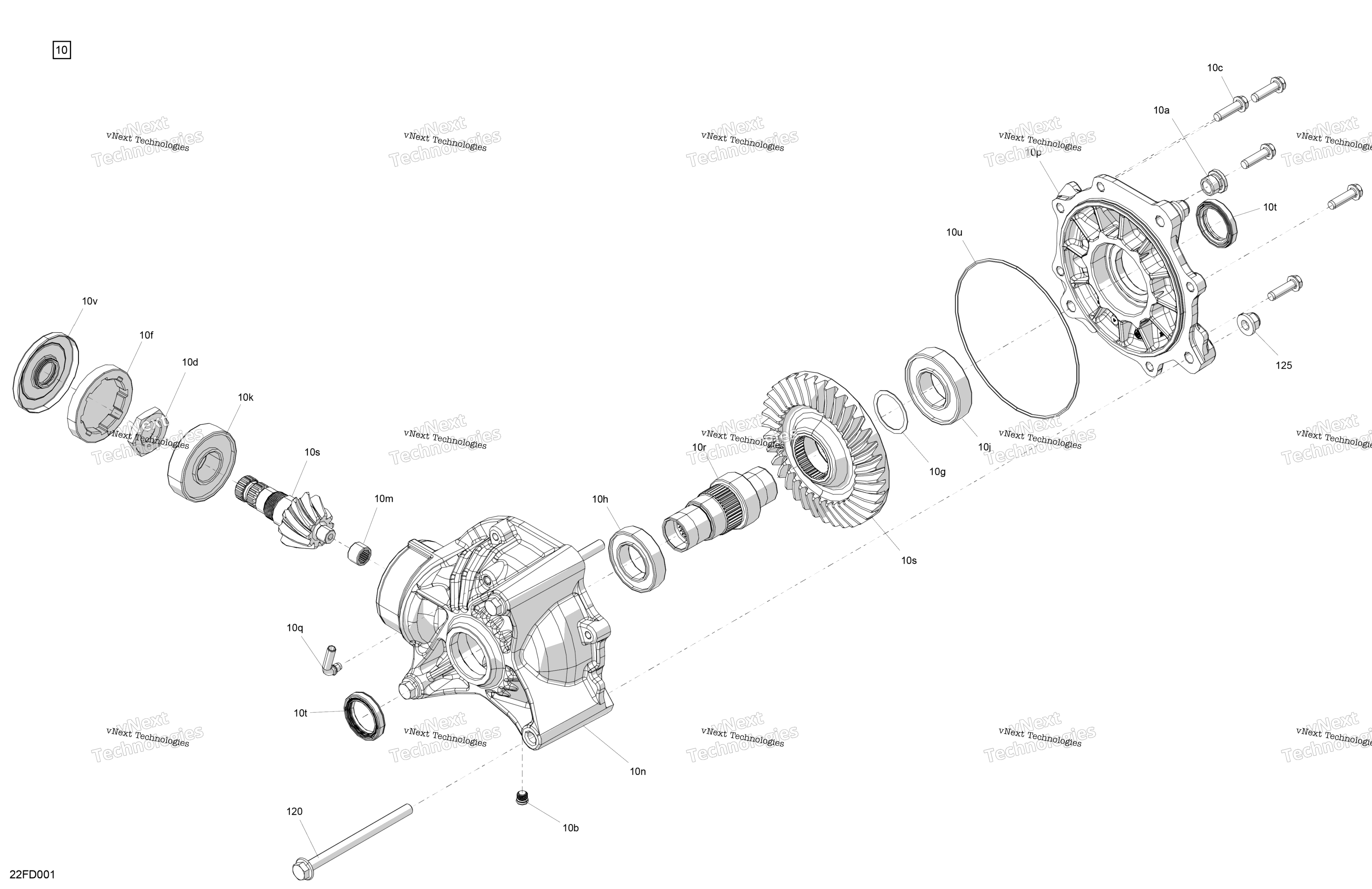 Привод - Final Drive Unit