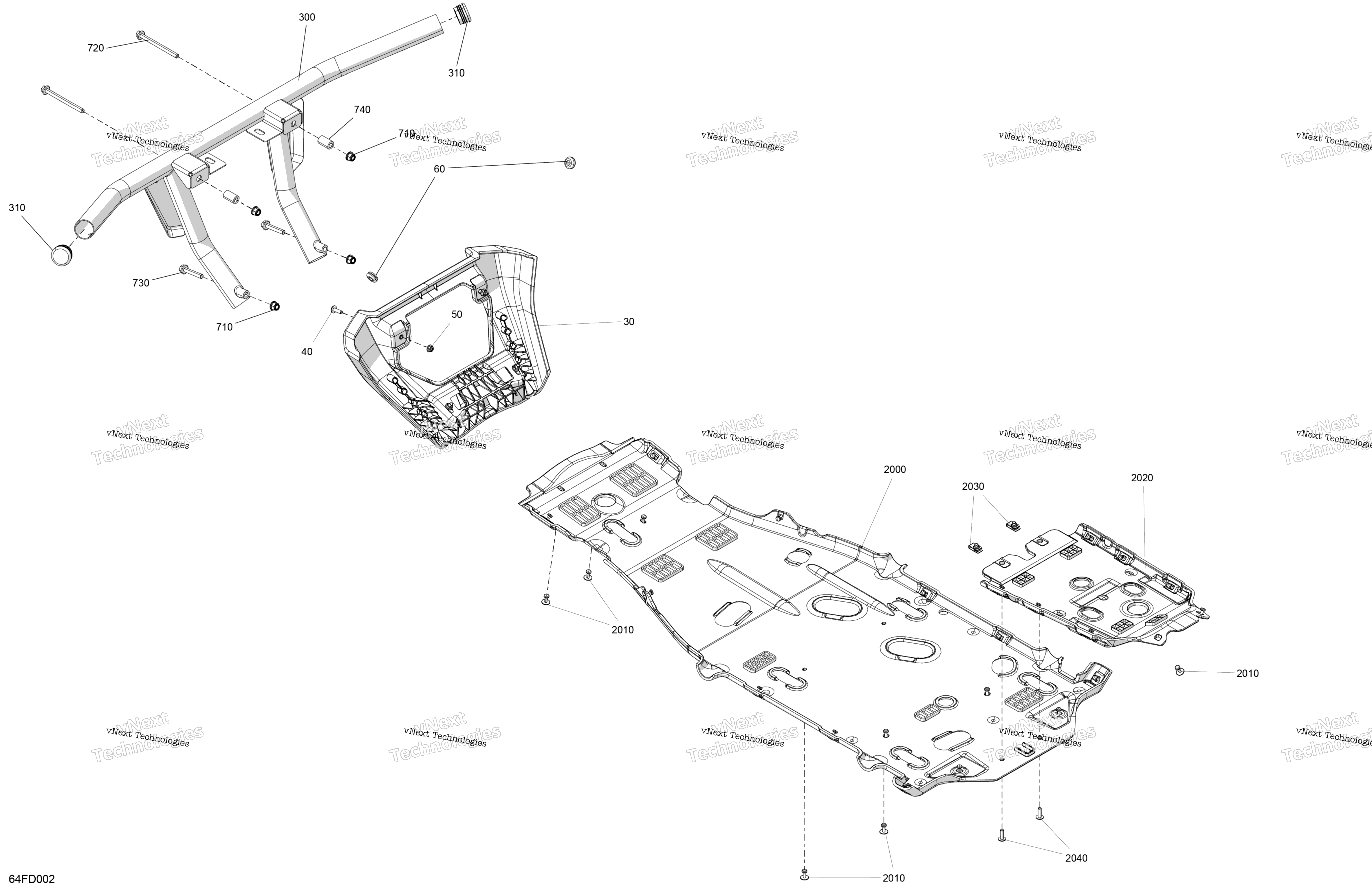 кузов Skid Plate и Bumper