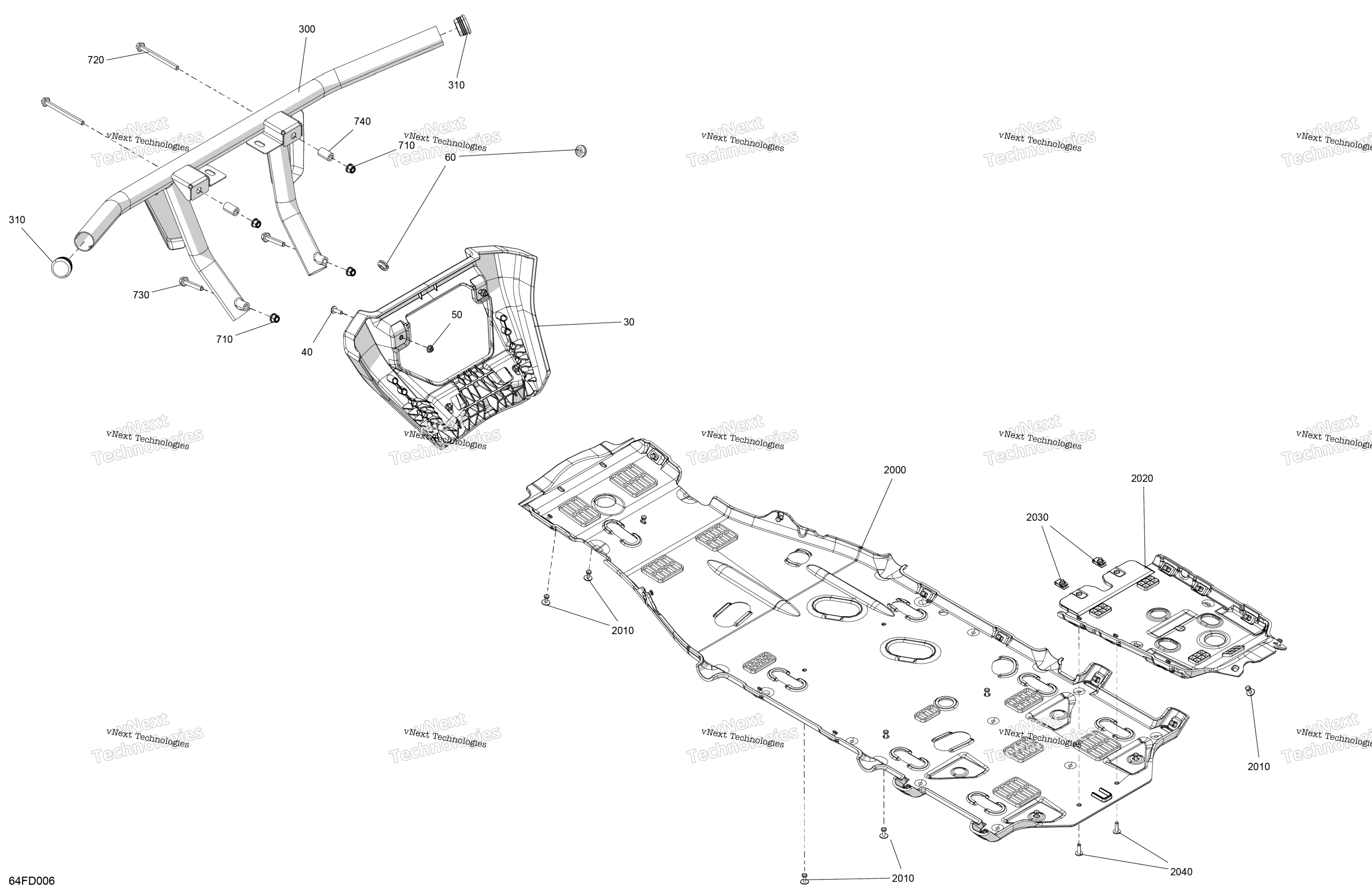 кузов Skid Plate и Bumper