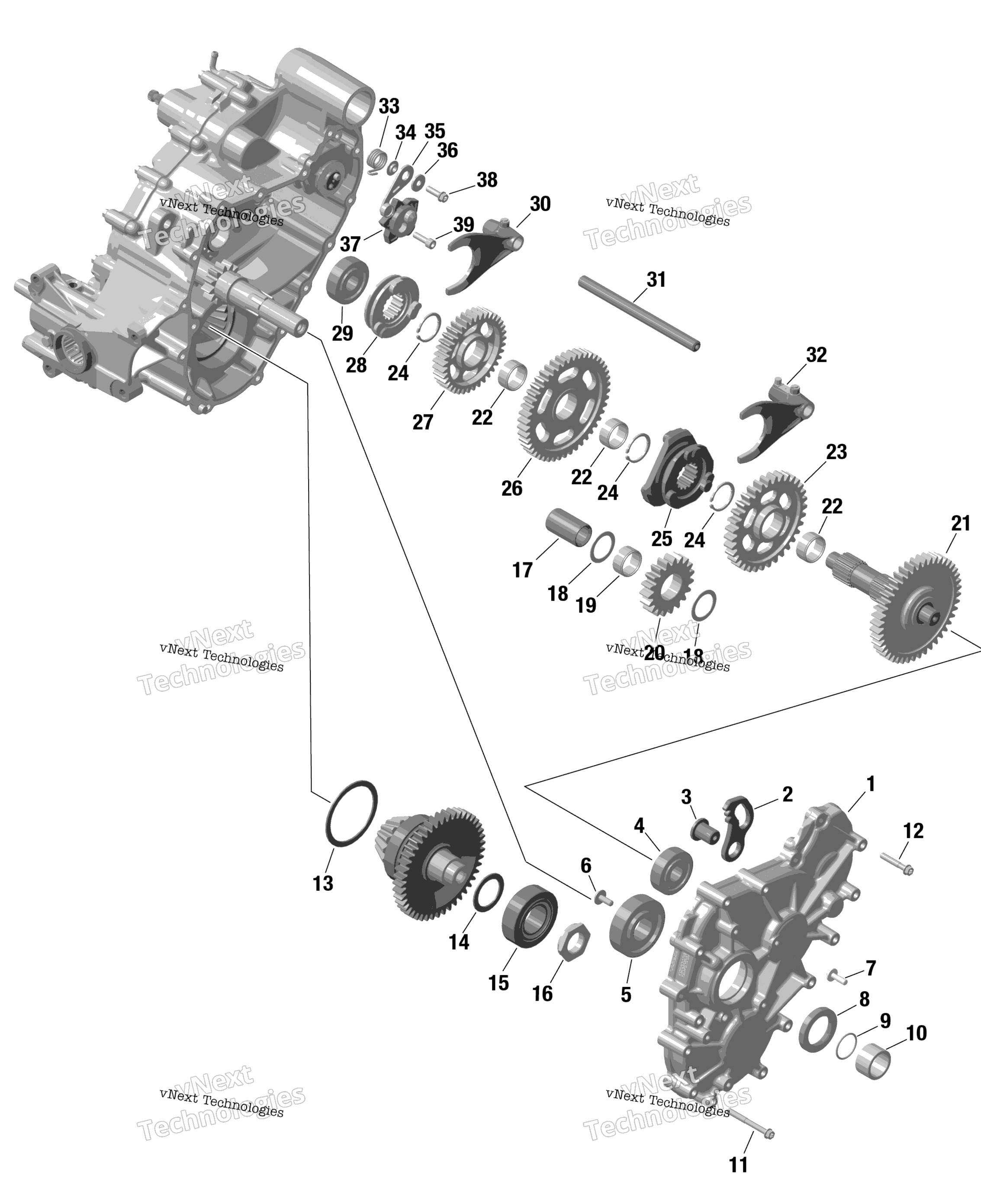 Rotax Gearbox 2