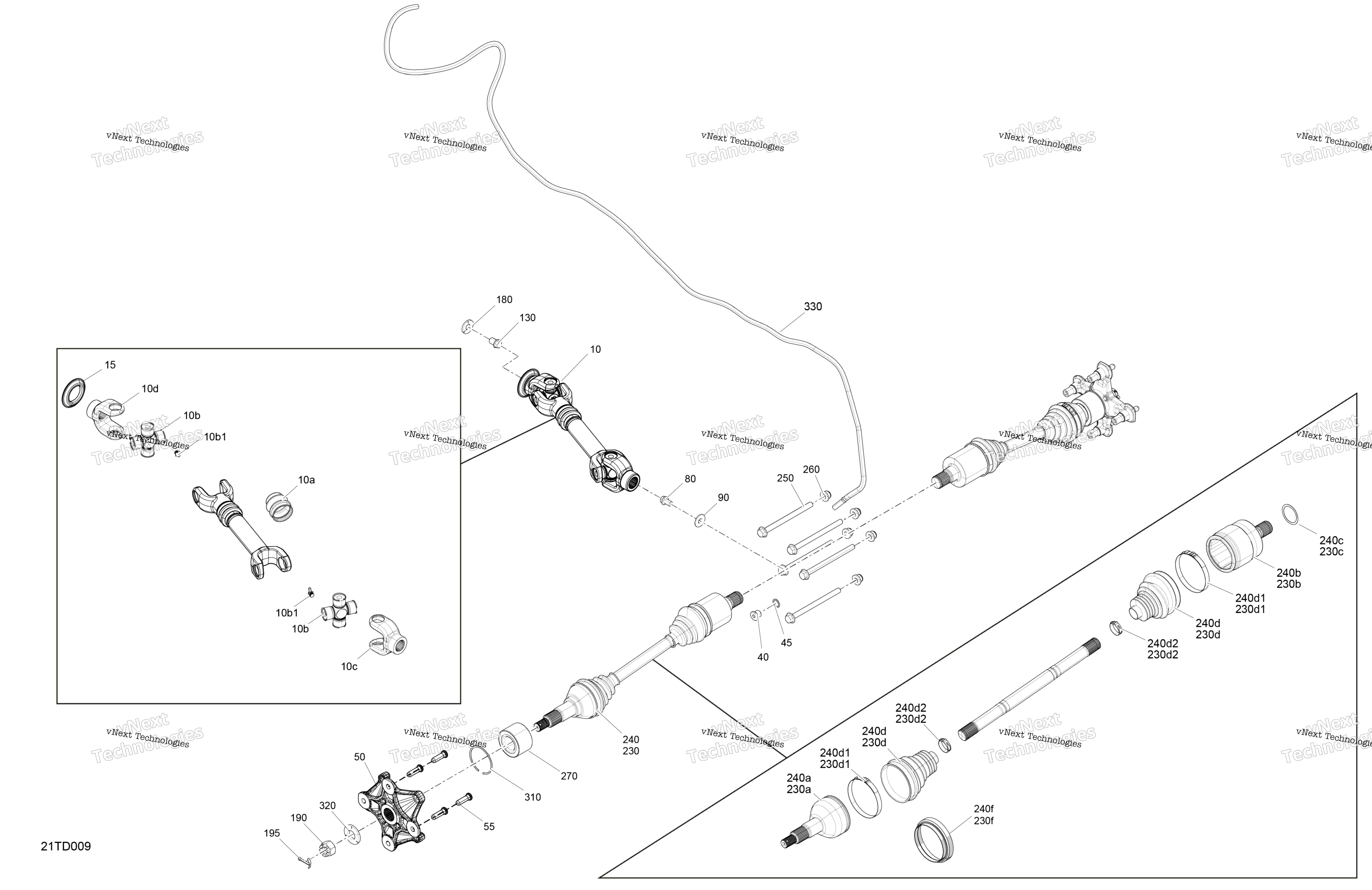 Привод - Rear - Common Parts
