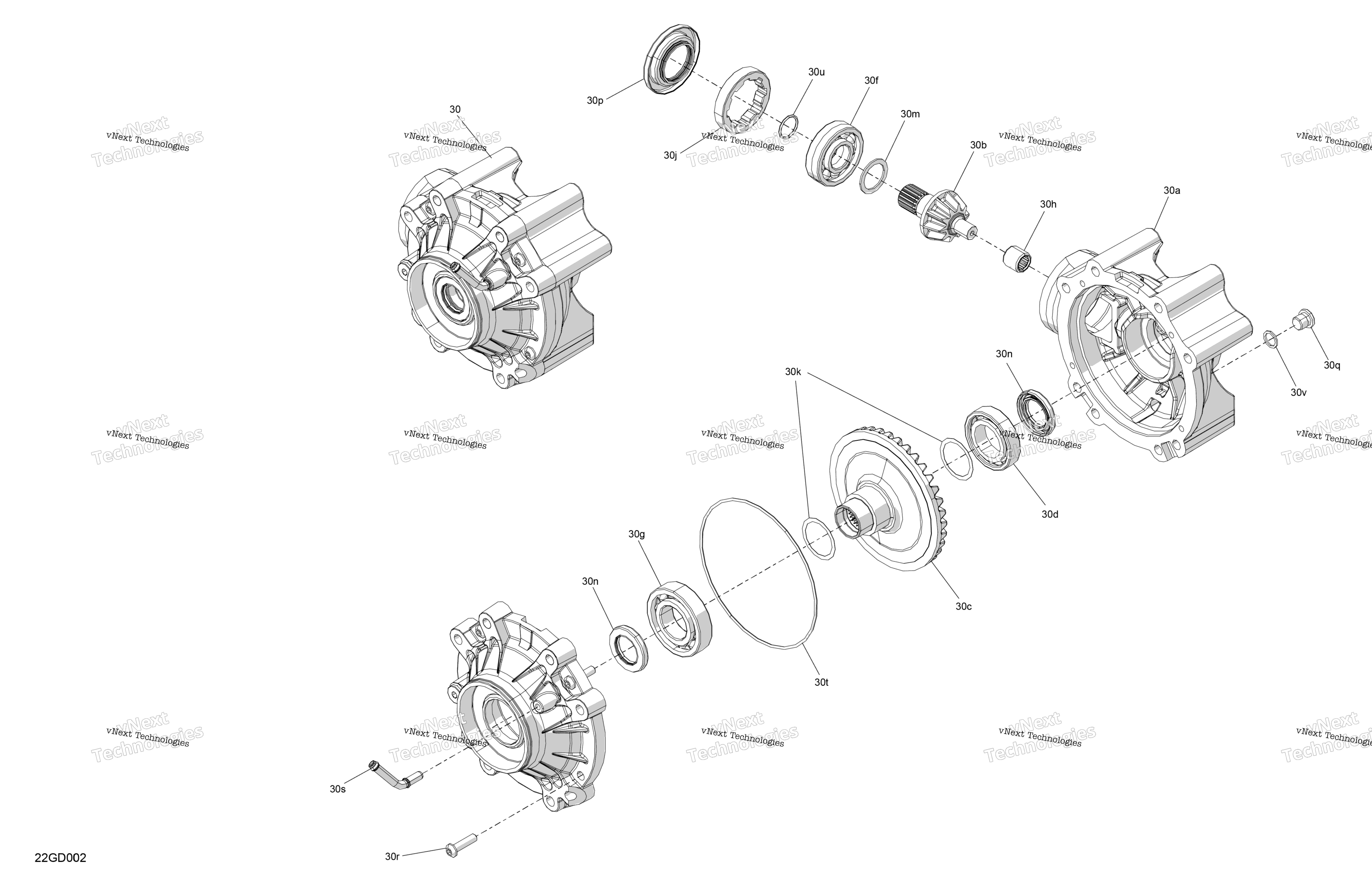 Привод - Final Drive Unit