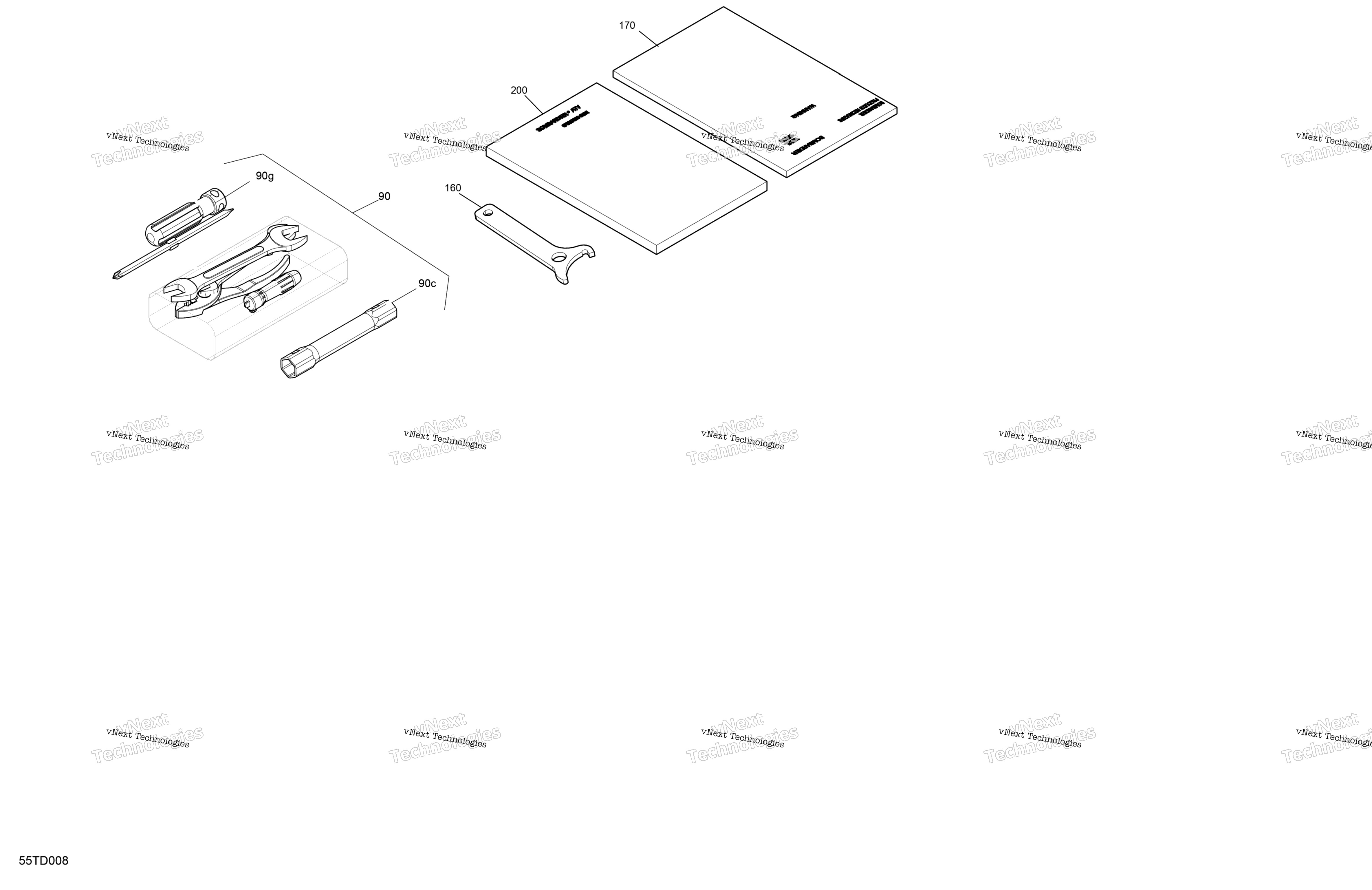 кузов передний Storage Tray
