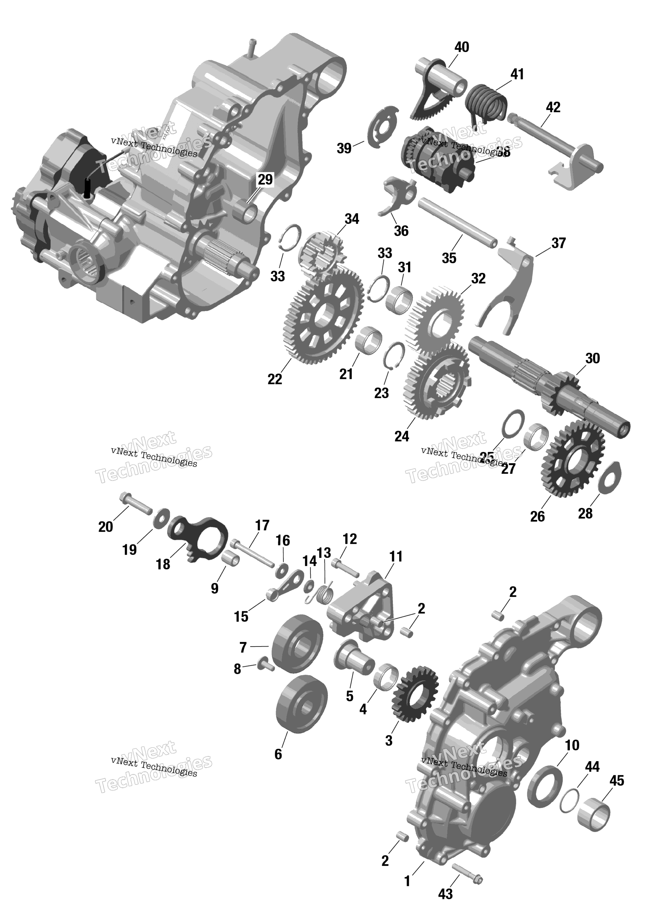 Rotax Gearbox 2